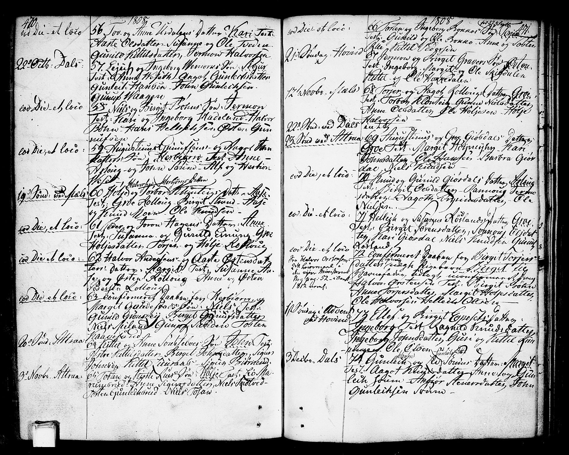 Tinn kirkebøker, AV/SAKO-A-308/F/Fa/L0002: Parish register (official) no. I 2, 1757-1810, p. 470-471