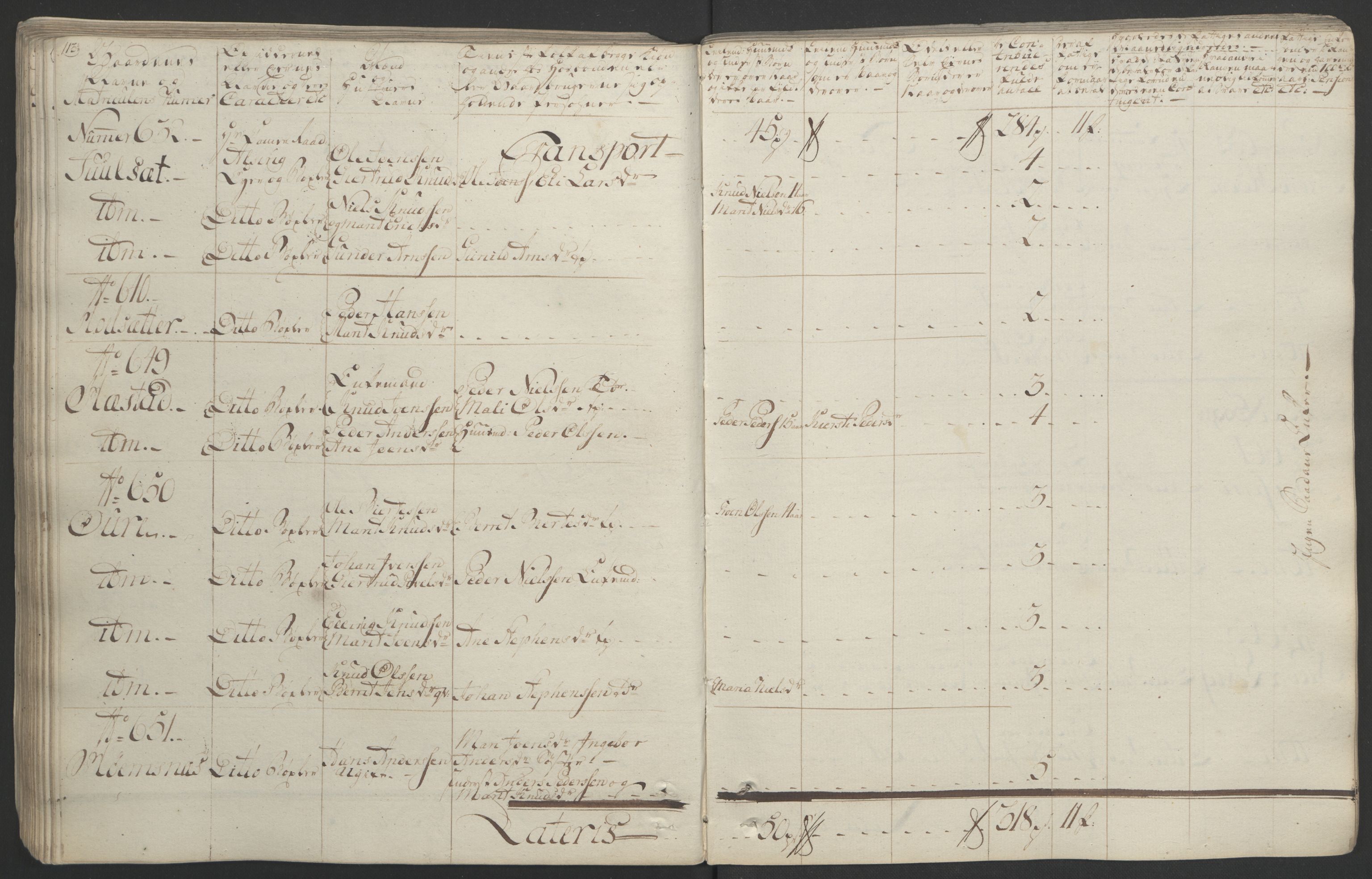 Rentekammeret inntil 1814, Realistisk ordnet avdeling, AV/RA-EA-4070/Ol/L0020/0001: [Gg 10]: Ekstraskatten, 23.09.1762. Romsdal, Strinda, Selbu, Inderøy. / Romsdal, 1764, p. 119