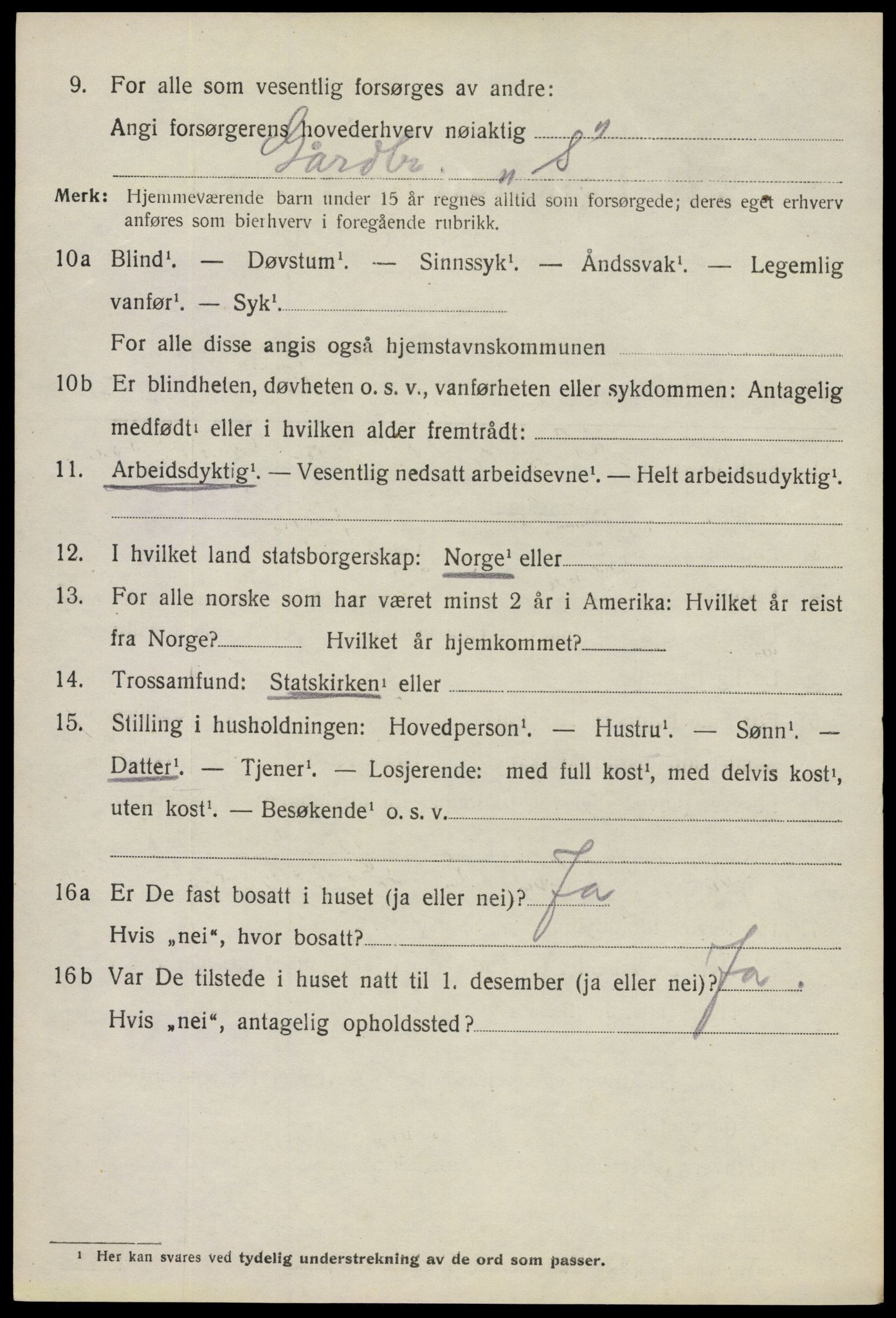 SAO, 1920 census for Rakkestad, 1920, p. 9854