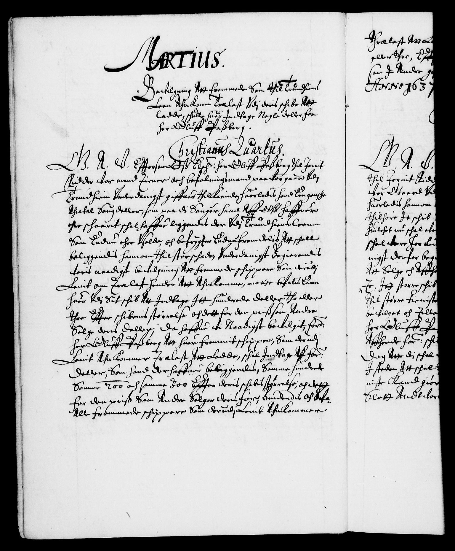 Danske Kanselli 1572-1799, AV/RA-EA-3023/F/Fc/Fca/Fcaa/L0006: Norske registre (mikrofilm), 1637-1642, p. 12b