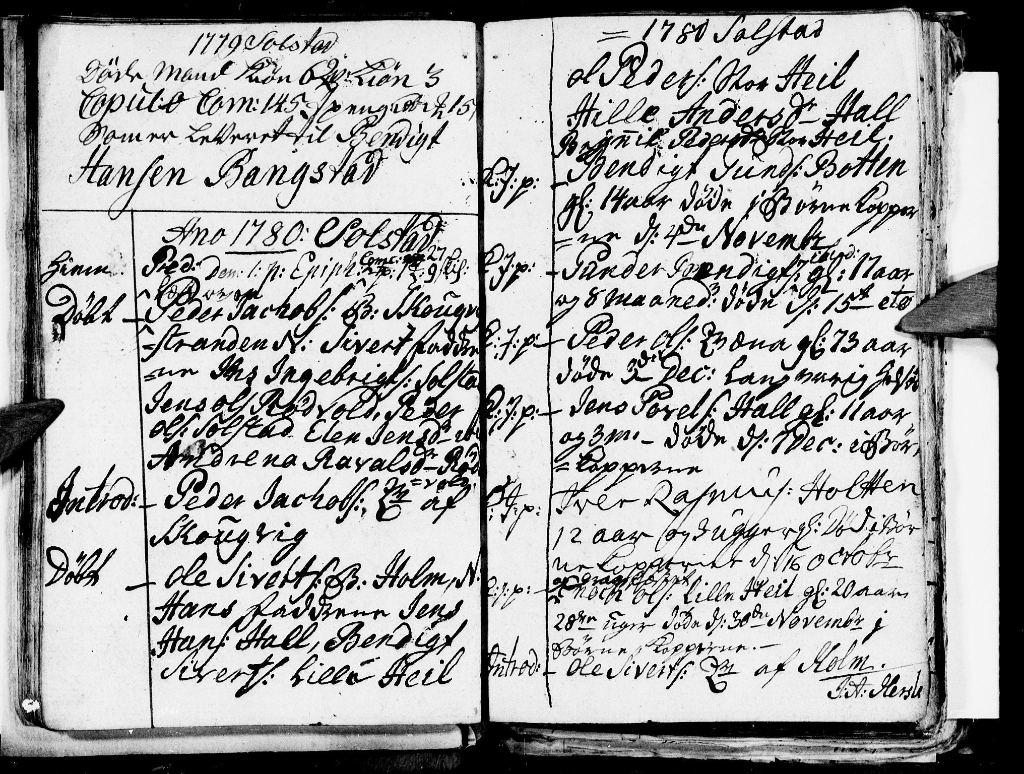 Ministerialprotokoller, klokkerbøker og fødselsregistre - Nordland, SAT/A-1459/811/L0166: Parish register (official) no. 811A03, 1770-1816