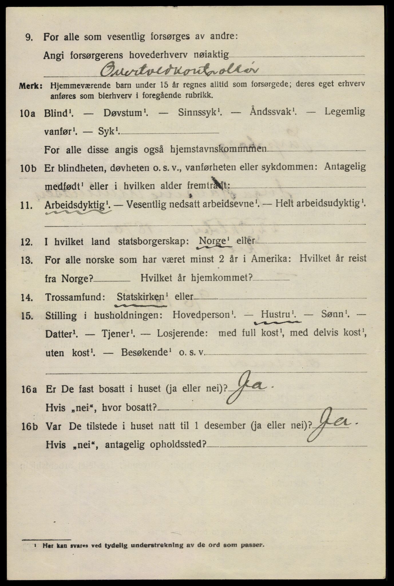 SAO, 1920 census for Sarpsborg, 1920, p. 10273