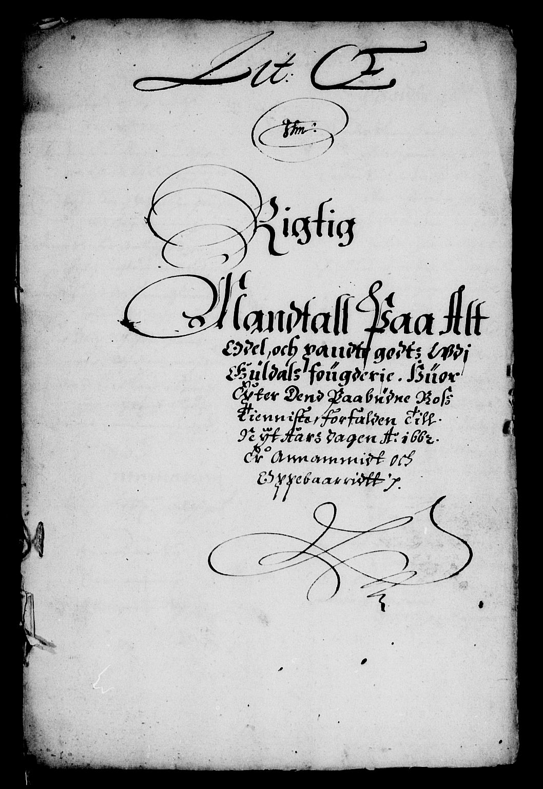 Rentekammeret inntil 1814, Reviderte regnskaper, Lensregnskaper, RA/EA-5023/R/Rb/Rbw/L0148: Trondheim len, 1661