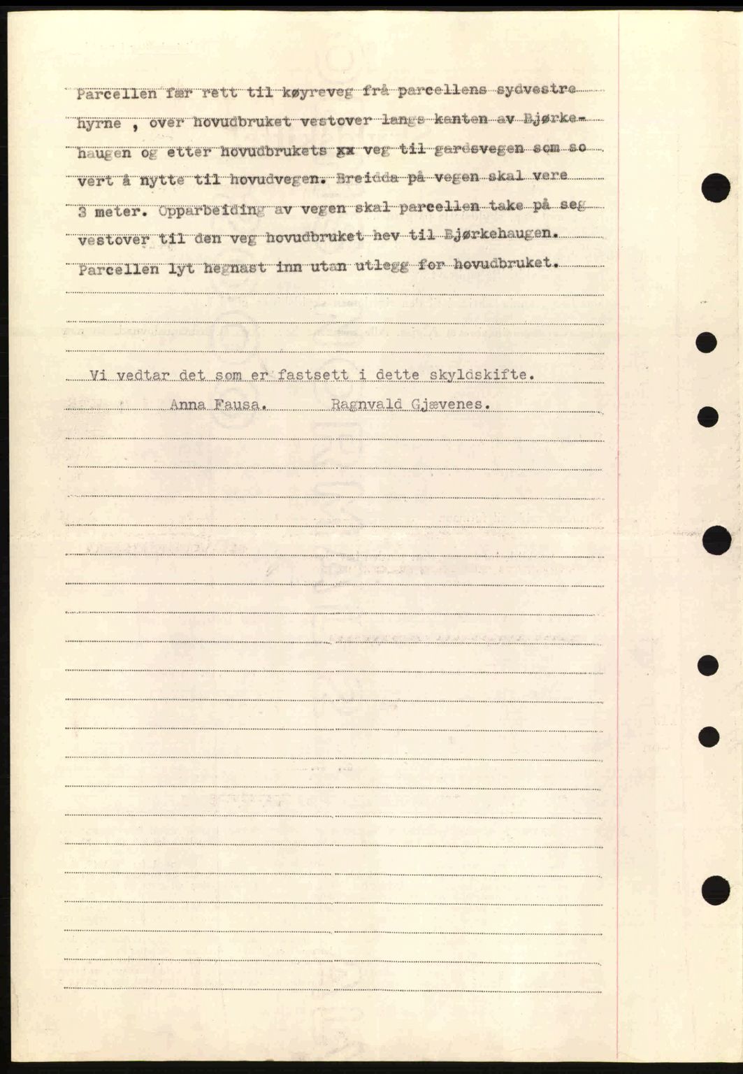 Nordre Sunnmøre sorenskriveri, AV/SAT-A-0006/1/2/2C/2Ca: Mortgage book no. A13, 1942-1942, Diary no: : 835/1942