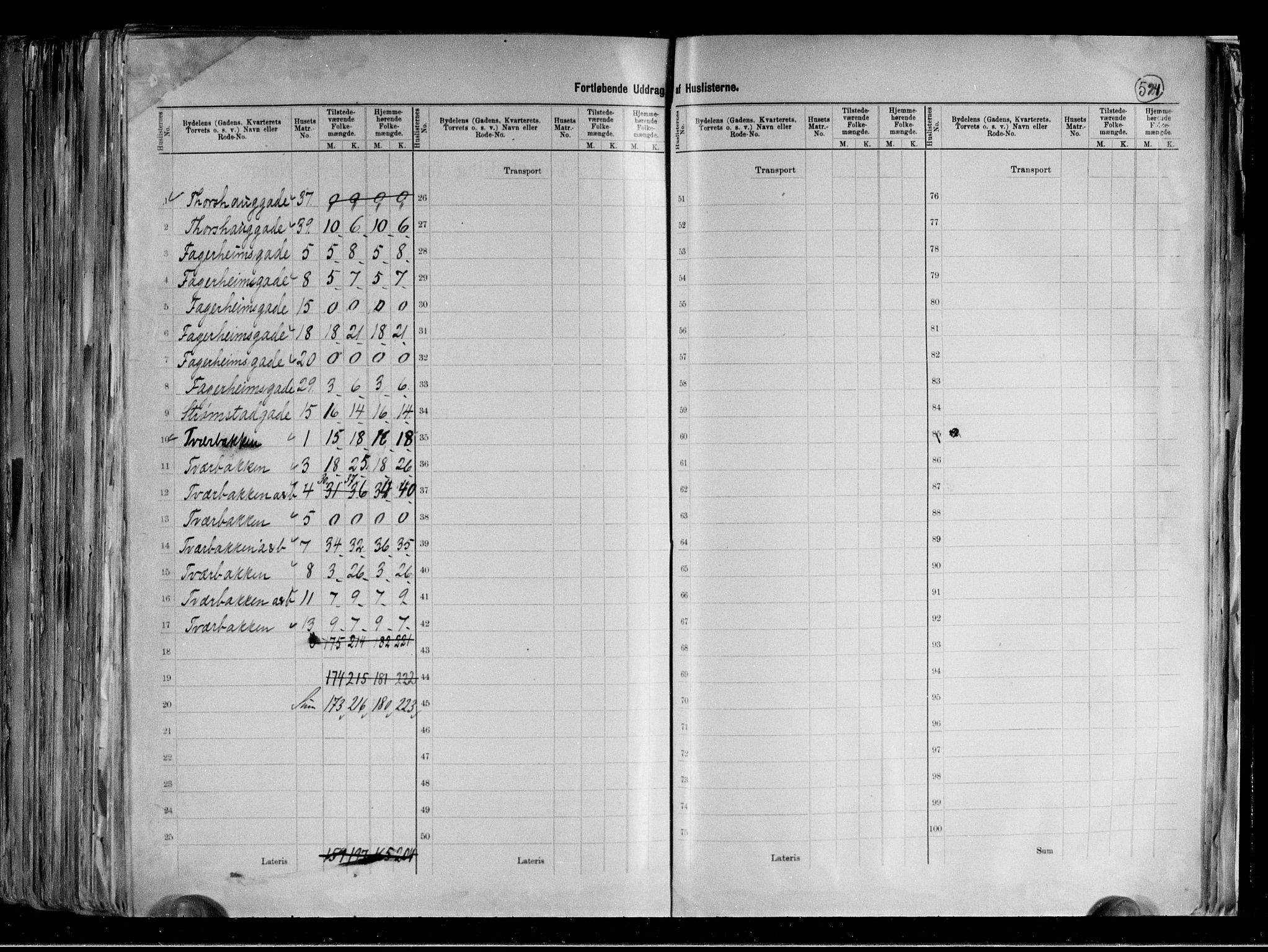 RA, 1891 census for 0301 Kristiania, 1891, p. 141991