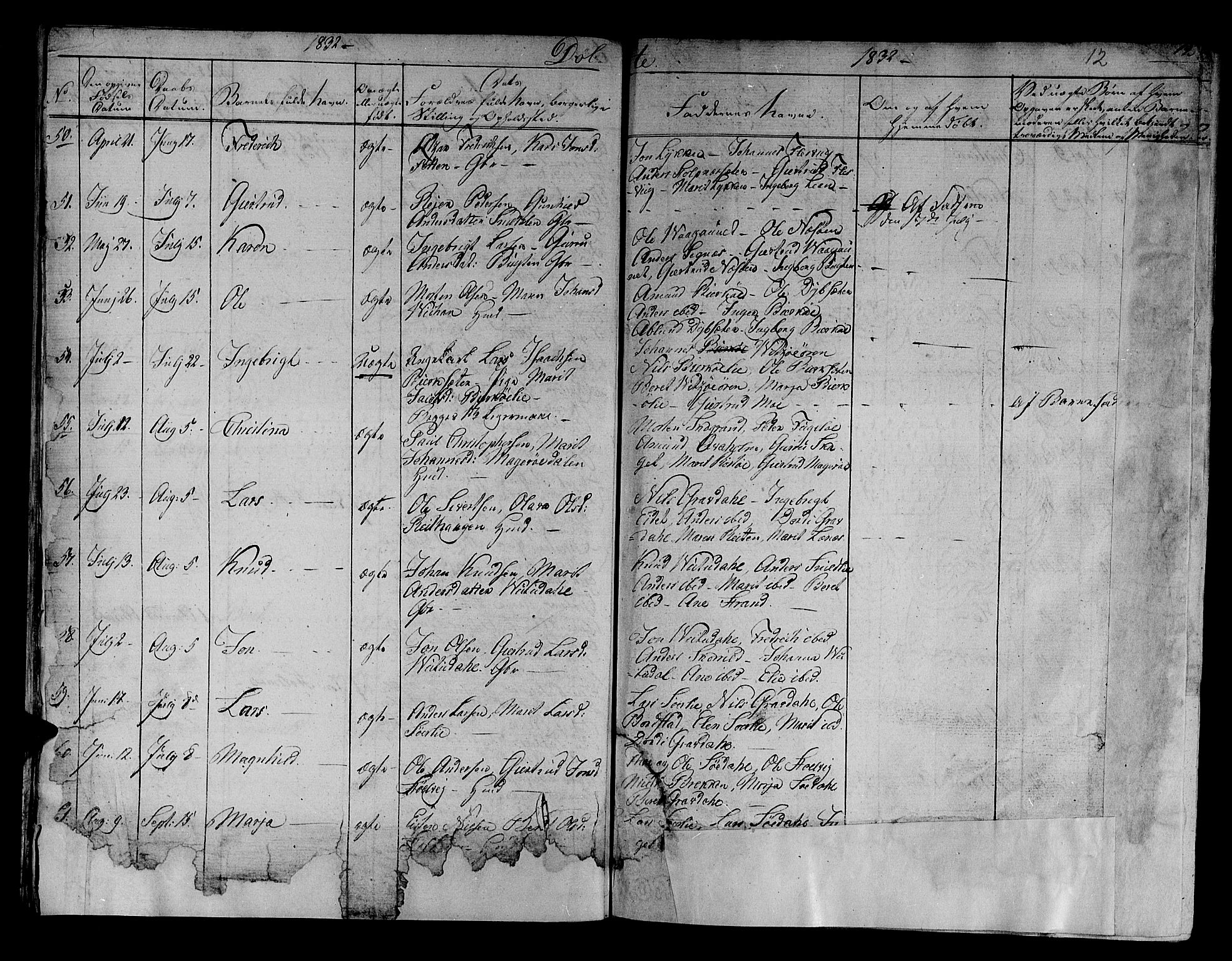 Ministerialprotokoller, klokkerbøker og fødselsregistre - Sør-Trøndelag, AV/SAT-A-1456/630/L0492: Parish register (official) no. 630A05, 1830-1840, p. 12