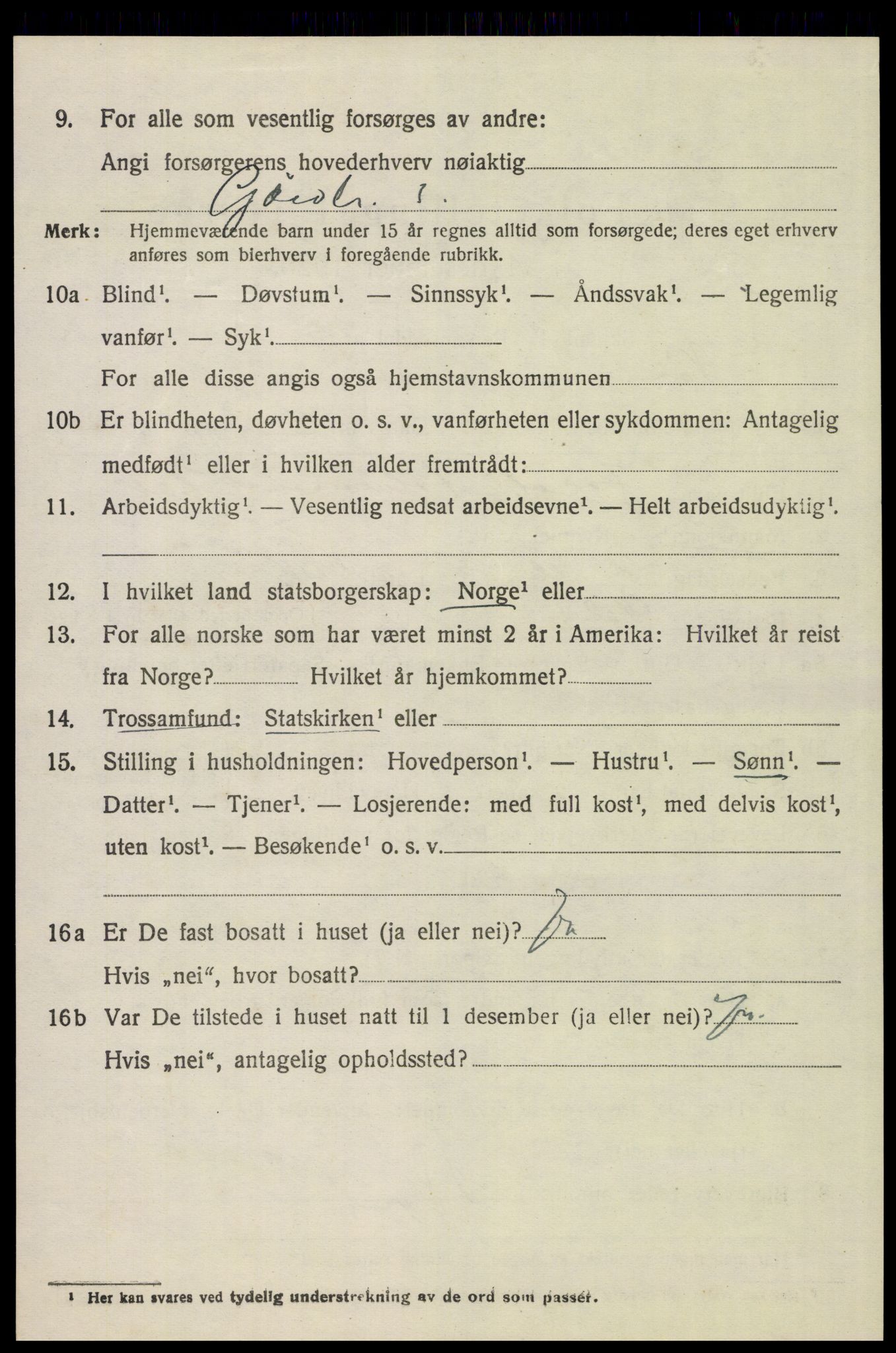 SAH, 1920 census for Våler (Hedmark), 1920, p. 3374