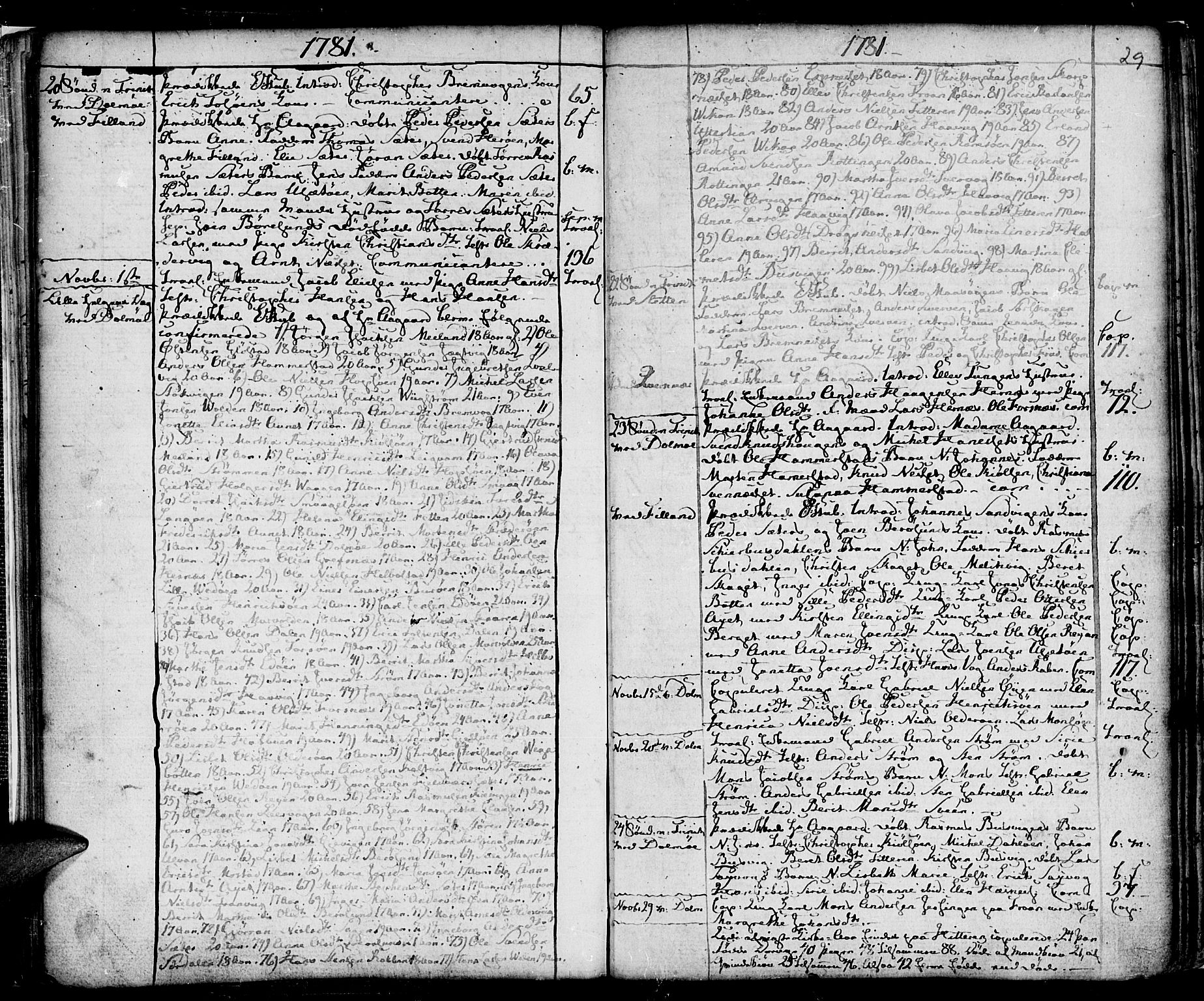 Ministerialprotokoller, klokkerbøker og fødselsregistre - Sør-Trøndelag, SAT/A-1456/634/L0526: Parish register (official) no. 634A02, 1775-1818, p. 29