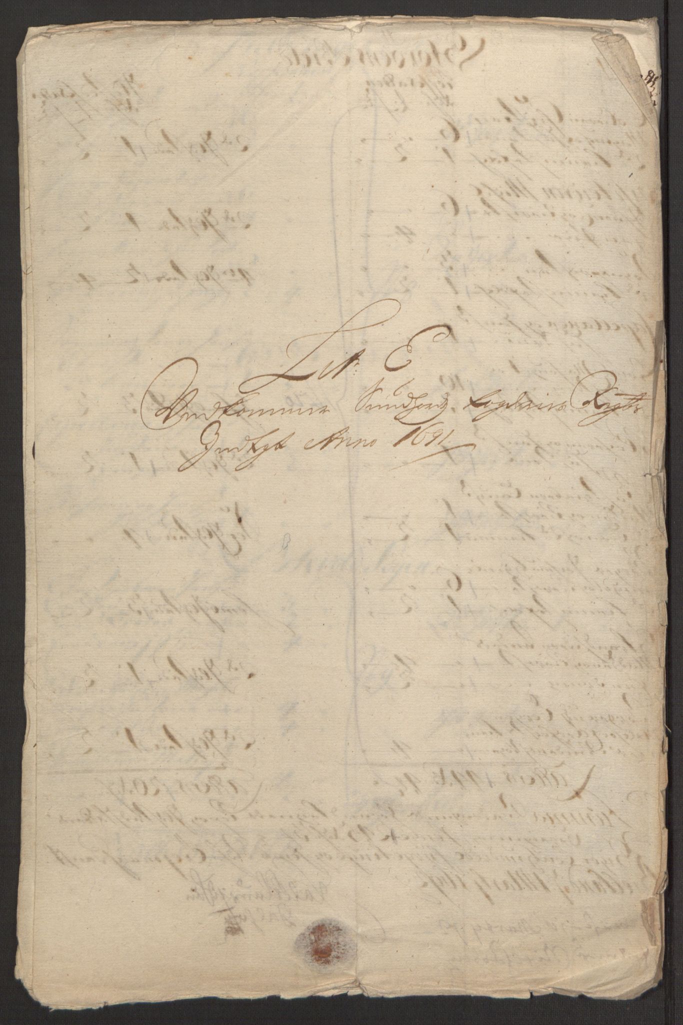 Rentekammeret inntil 1814, Reviderte regnskaper, Fogderegnskap, AV/RA-EA-4092/R48/L2973: Fogderegnskap Sunnhordland og Hardanger, 1691-1692, p. 118