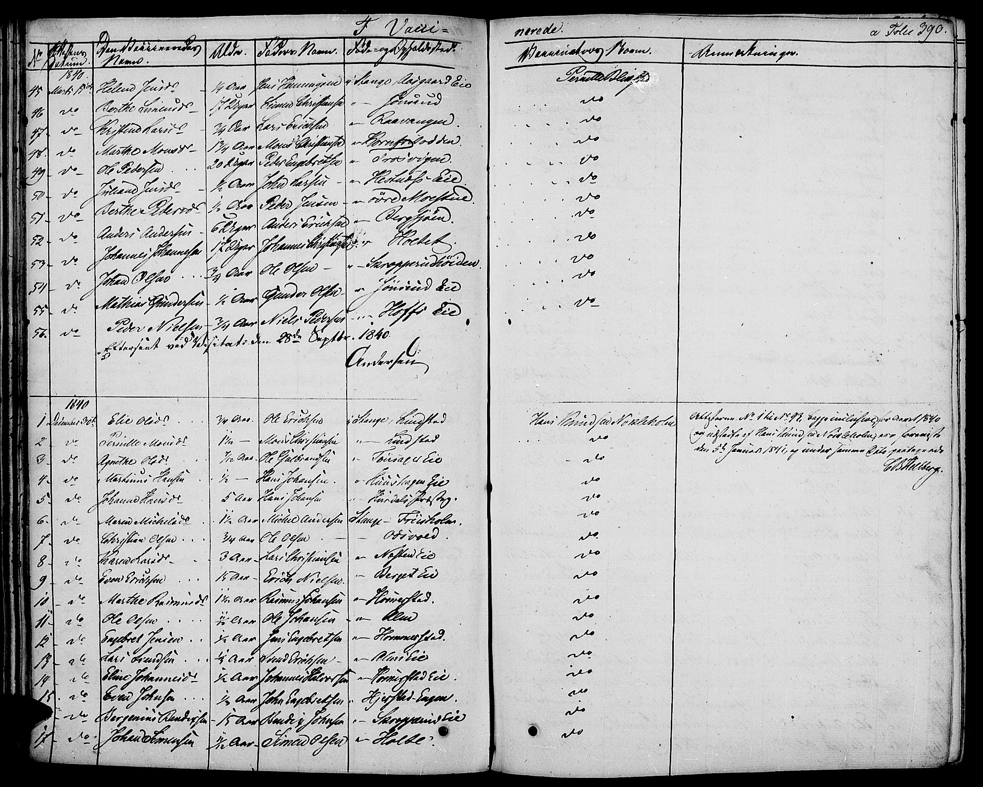 Stange prestekontor, AV/SAH-PREST-002/K/L0009: Parish register (official) no. 9, 1826-1835, p. 390