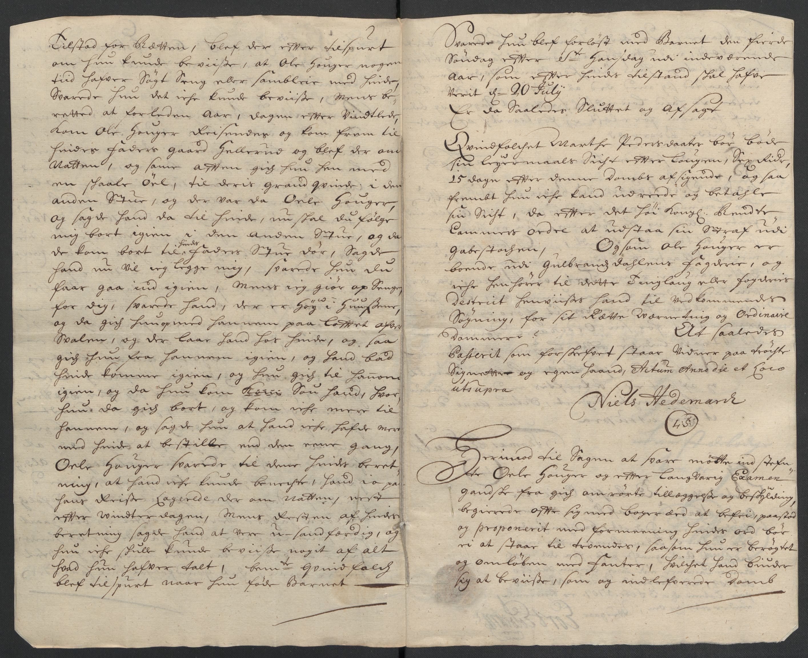 Rentekammeret inntil 1814, Reviderte regnskaper, Fogderegnskap, AV/RA-EA-4092/R18/L1304: Fogderegnskap Hadeland, Toten og Valdres, 1706, p. 426