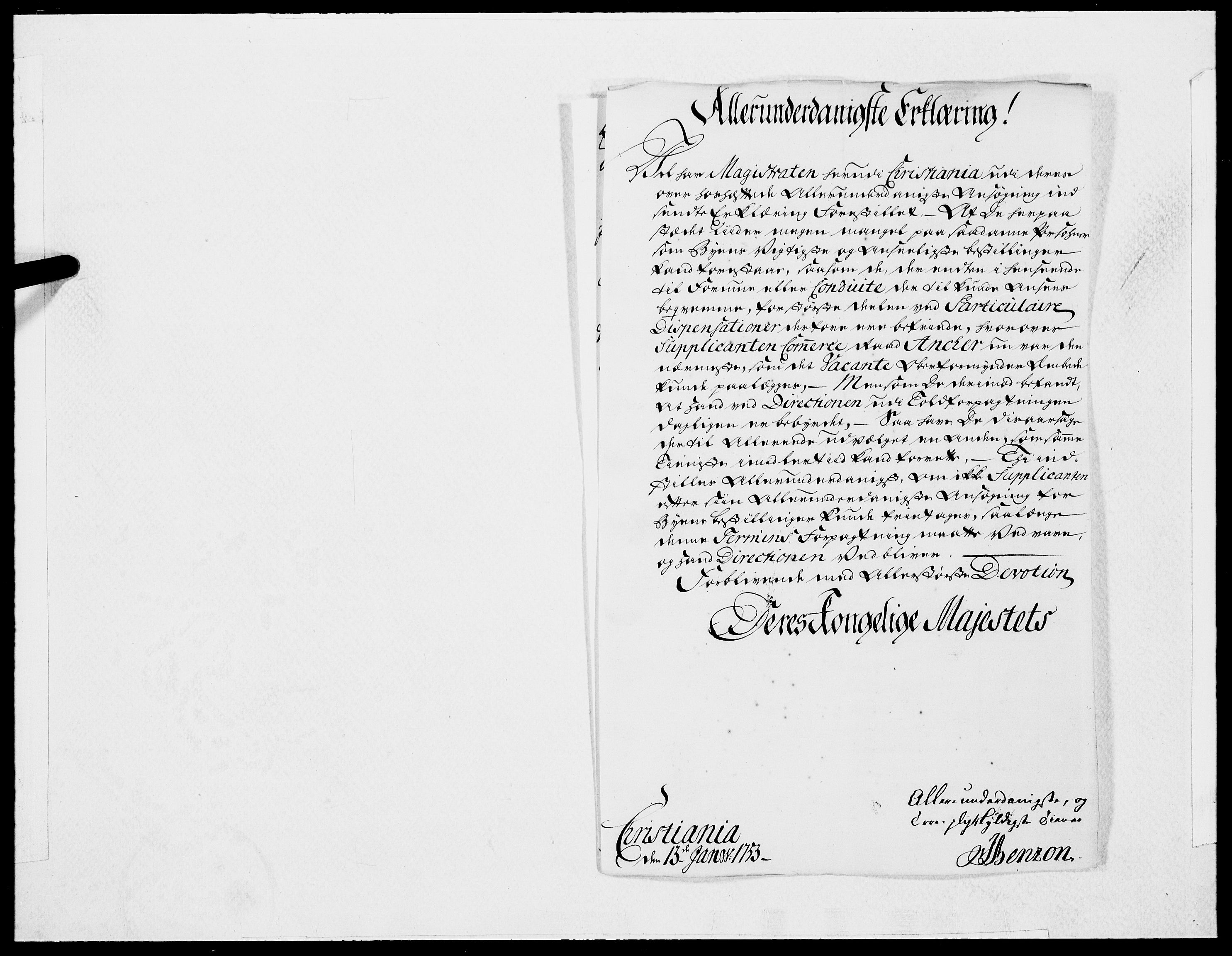 Danske Kanselli 1572-1799, AV/RA-EA-3023/F/Fc/Fcc/Fcca/L0163: Norske innlegg 1572-1799, 1753, p. 225