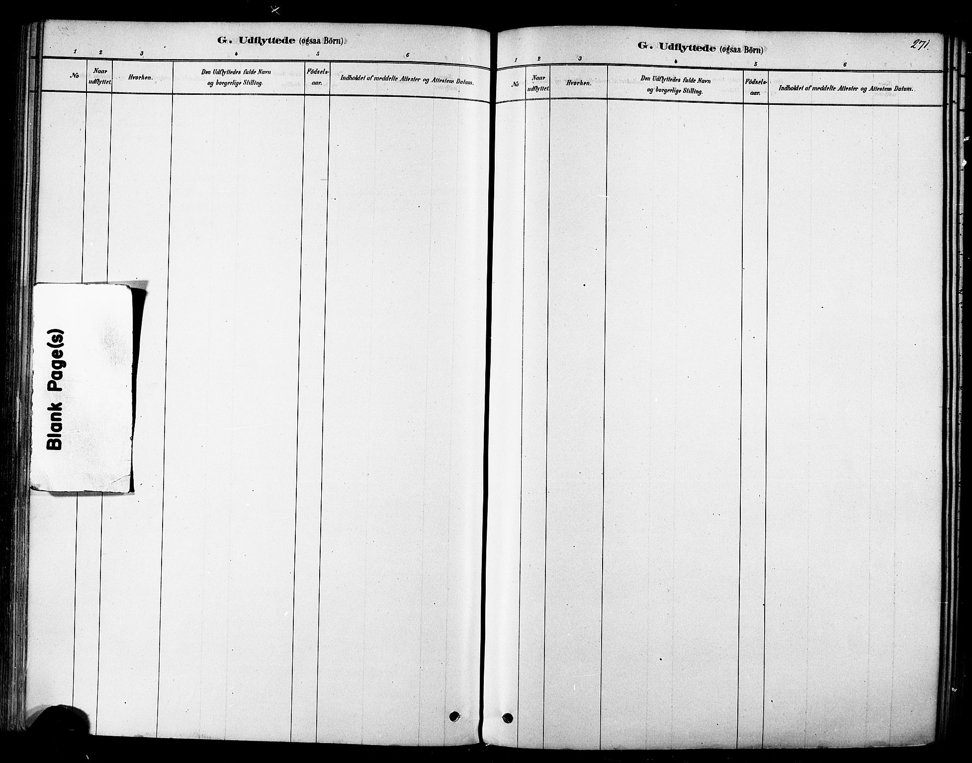 Tana sokneprestkontor, SATØ/S-1334/H/Ha/L0004kirke: Parish register (official) no. 4, 1878-1891, p. 271