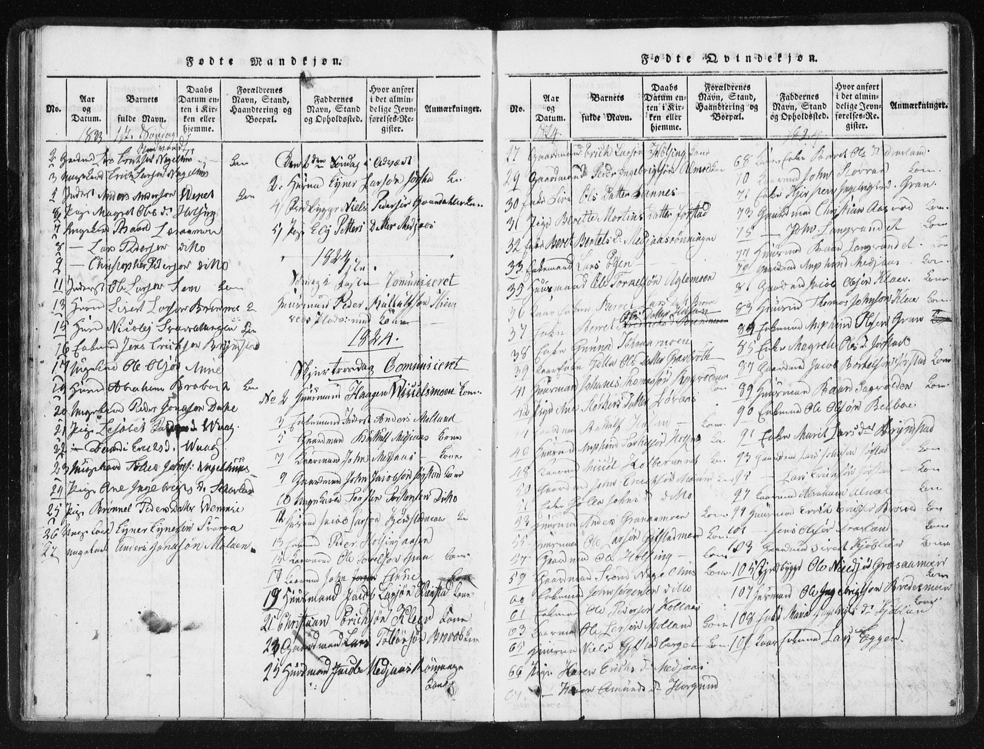 Ministerialprotokoller, klokkerbøker og fødselsregistre - Nord-Trøndelag, SAT/A-1458/749/L0471: Parish register (official) no. 749A05, 1847-1856