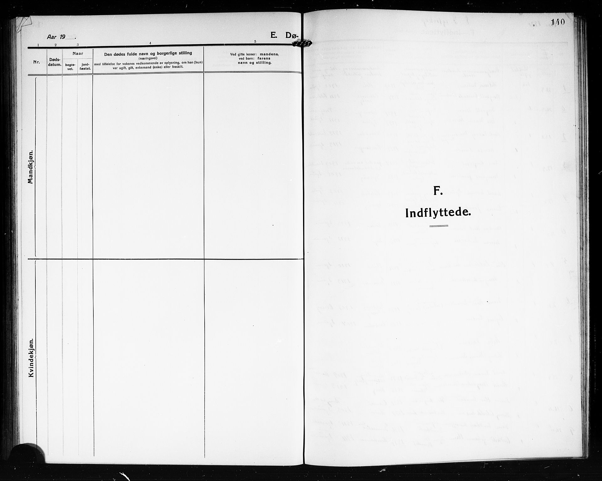 Tjøme kirkebøker, SAKO/A-328/G/Ga/L0002: Parish register (copy) no. 2, 1911-1920, p. 140