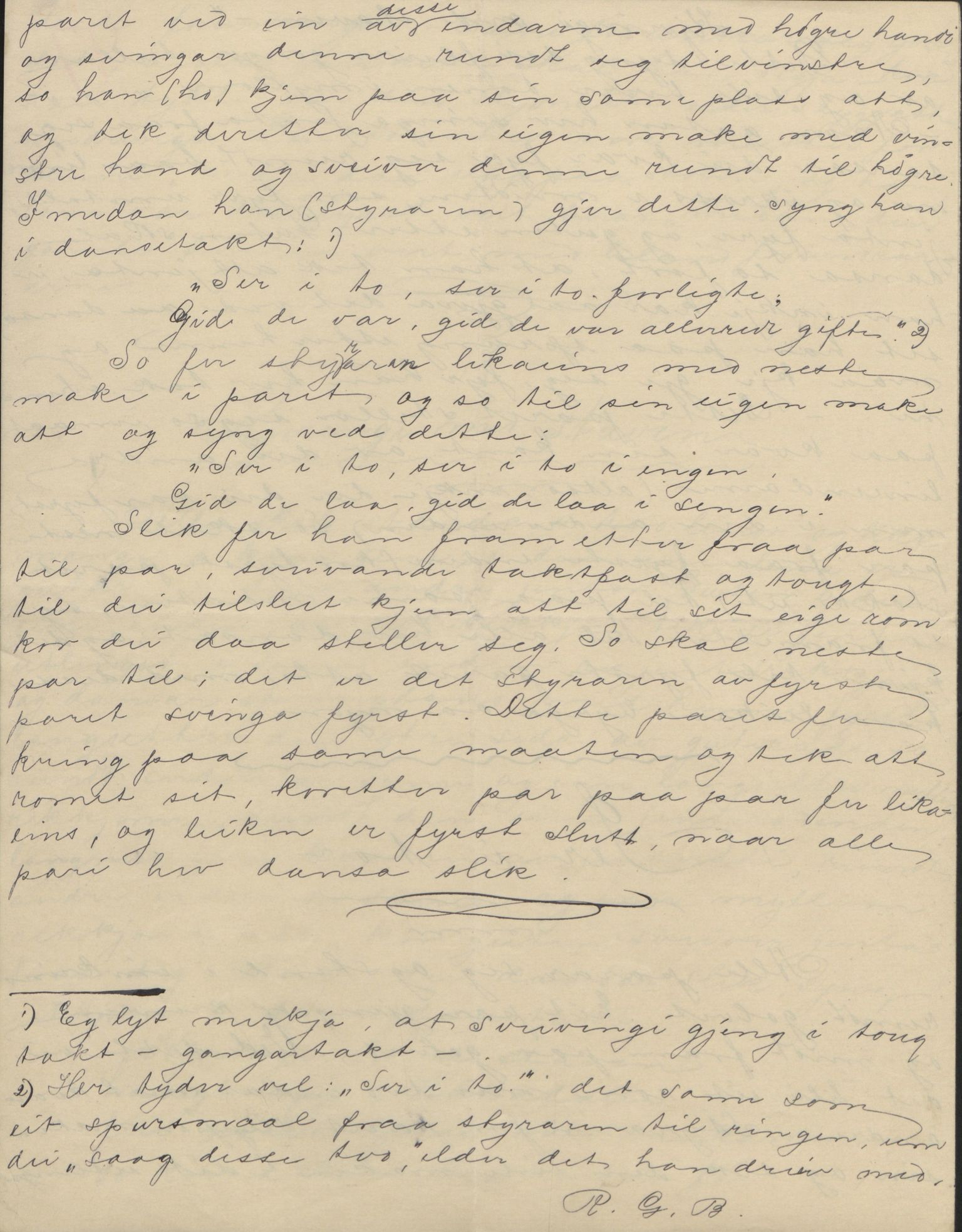 Rikard Berge, TEMU/TGM-A-1003/F/L0004/0053: 101-159 / 157 Manuskript, notatar, brev o.a. Nokre leiker, manuskript, 1906-1908, p. 48