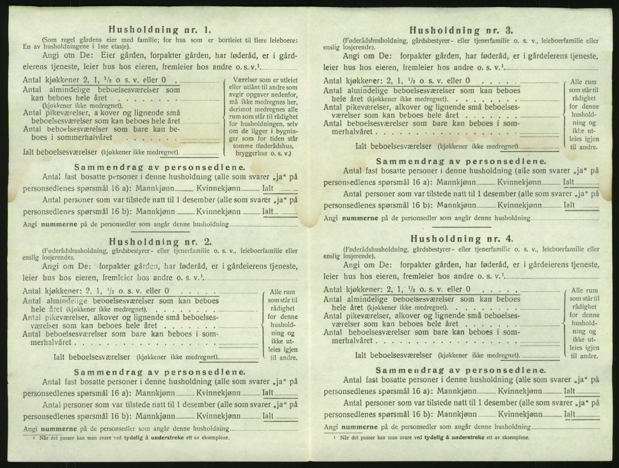 SAKO, 1920 census for Brunlanes, 1920, p. 714