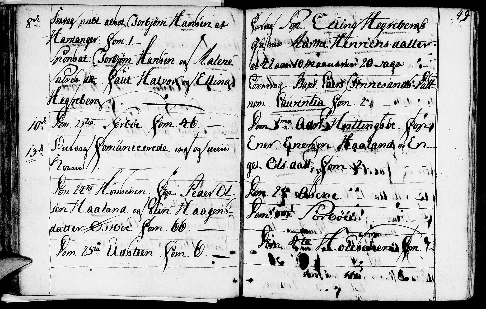Rennesøy sokneprestkontor, SAST/A -101827/H/Ha/Haa/L0003: Parish register (official) no. A 3, 1772-1815, p. 49