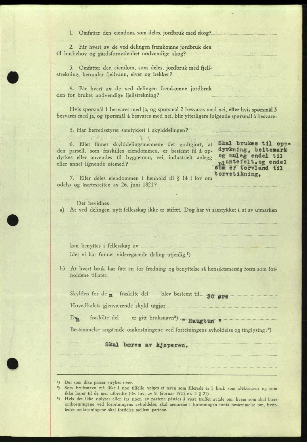 Romsdal sorenskriveri, AV/SAT-A-4149/1/2/2C: Mortgage book no. A15, 1943-1944, Diary no: : 2275/1943