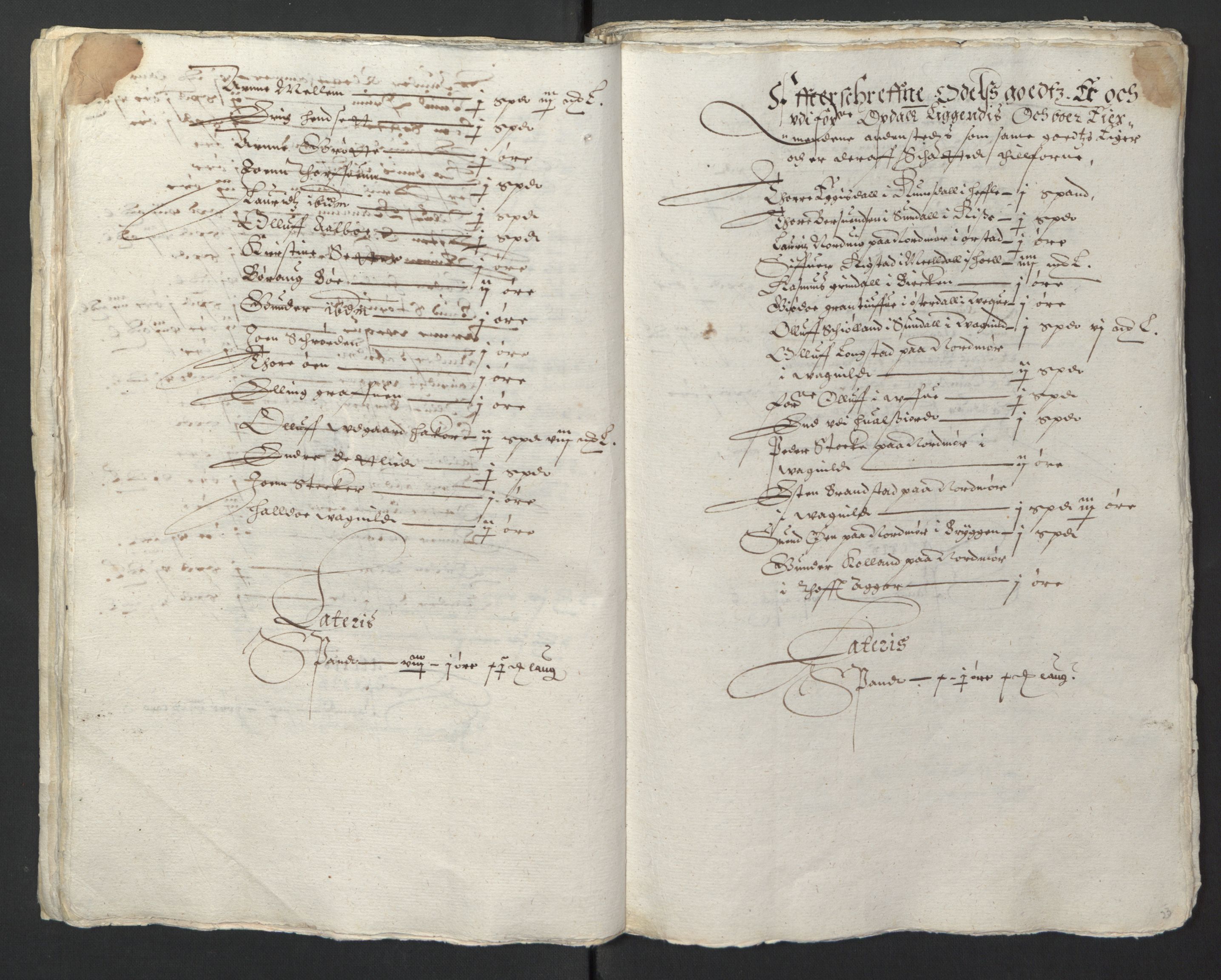 Stattholderembetet 1572-1771, RA/EA-2870/Ek/L0013/0001: Jordebøker til utlikning av rosstjeneste 1624-1626: / Odelsjordebøker for Trondheim len, 1624-1625, p. 26