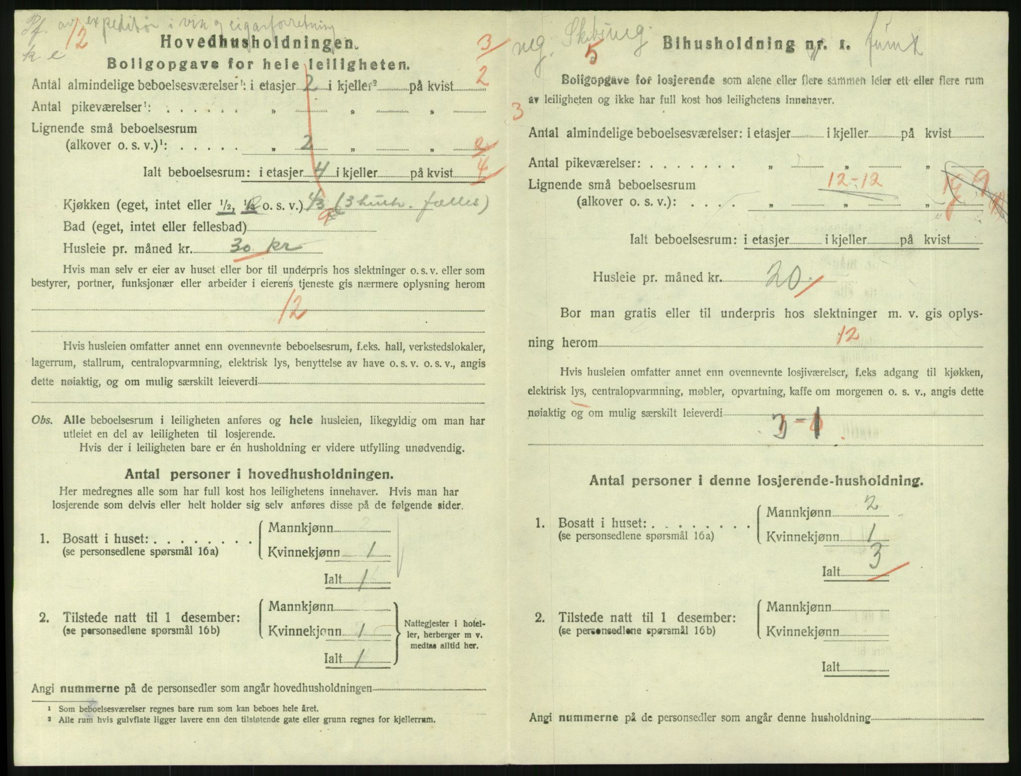 SAKO, 1920 census for Horten, 1920, p. 4190