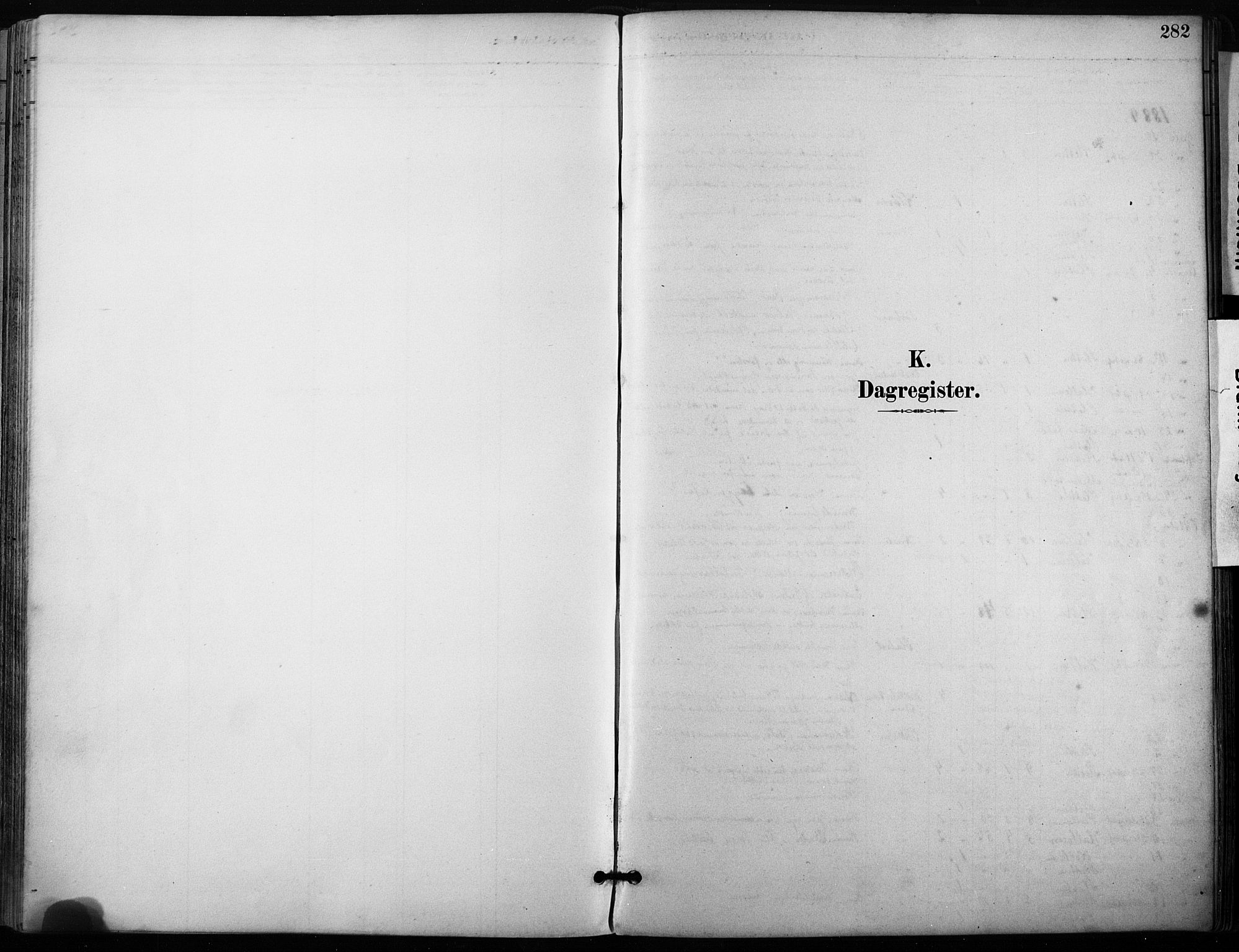 Ministerialprotokoller, klokkerbøker og fødselsregistre - Sør-Trøndelag, AV/SAT-A-1456/640/L0579: Parish register (official) no. 640A04, 1889-1902, p. 282