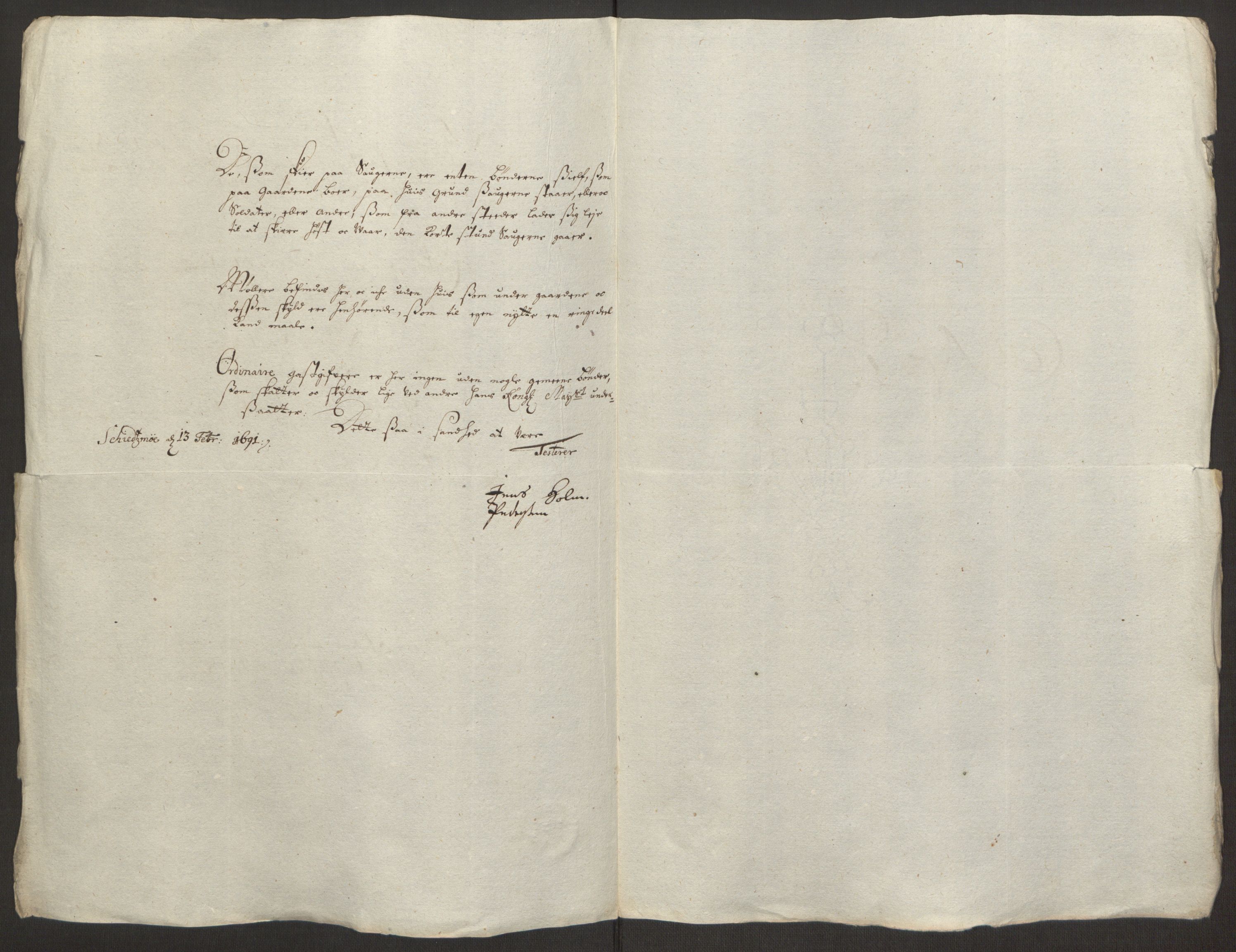 Rentekammeret inntil 1814, Reviderte regnskaper, Fogderegnskap, AV/RA-EA-4092/R11/L0575: Fogderegnskap Nedre Romerike, 1691, p. 160