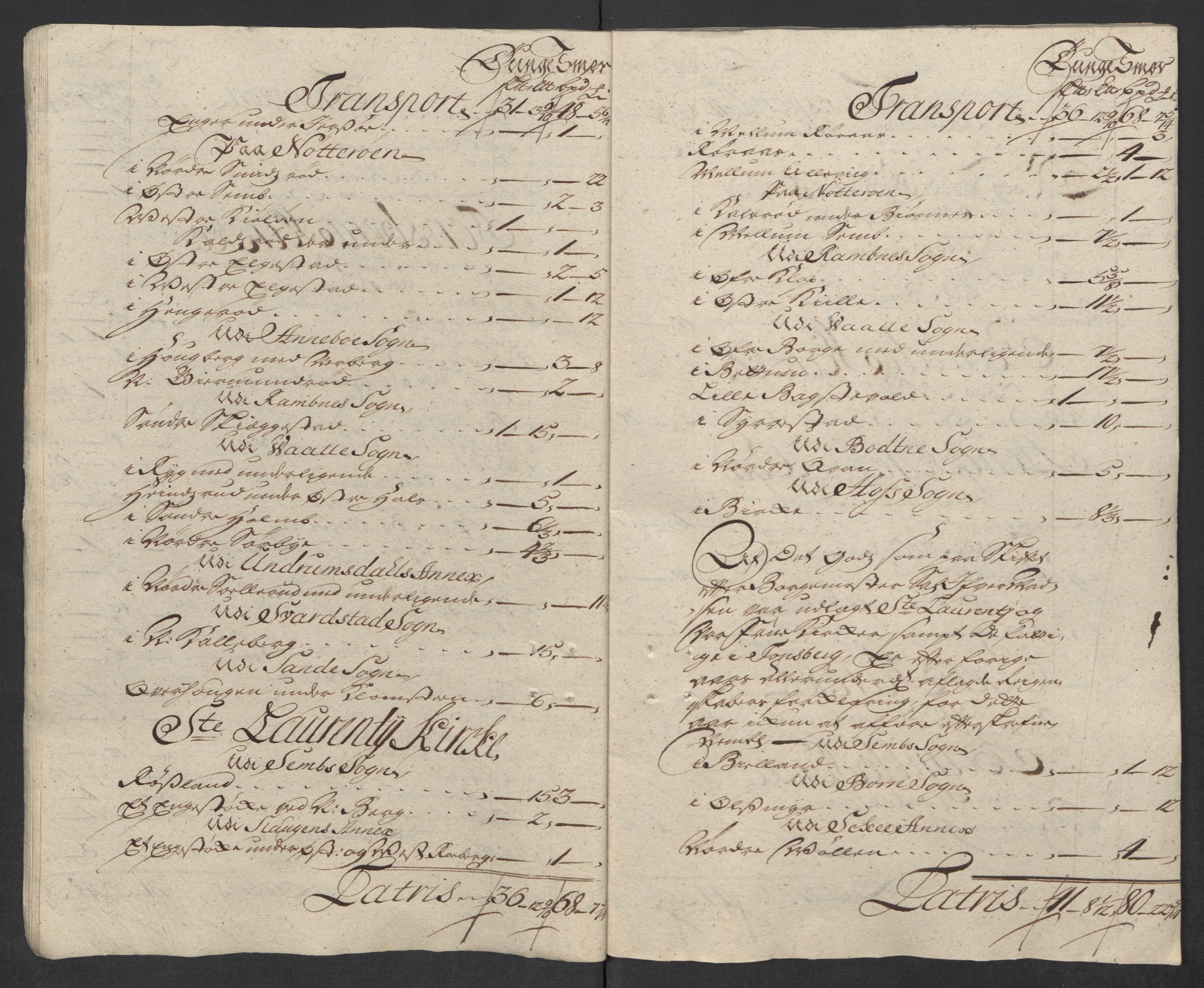 Rentekammeret inntil 1814, Reviderte regnskaper, Fogderegnskap, AV/RA-EA-4092/R32/L1880: Fogderegnskap Jarlsberg grevskap, 1716, p. 245