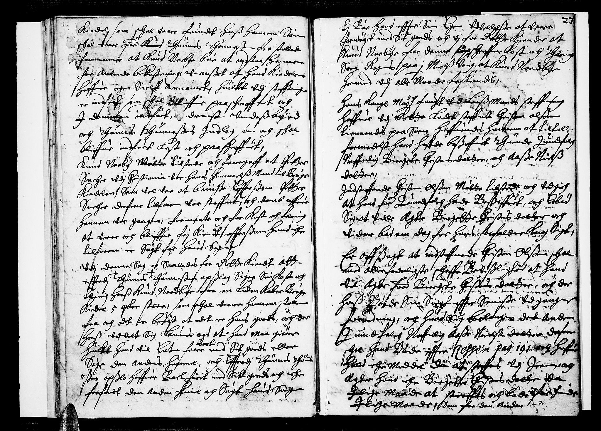 Aker sorenskriveri, AV/SAO-A-10895/F/Fb/L0001/0002: Tingbøker, nr. 1-5b / Tingbok nr. 2, 1661-1662, p. 26b-27a