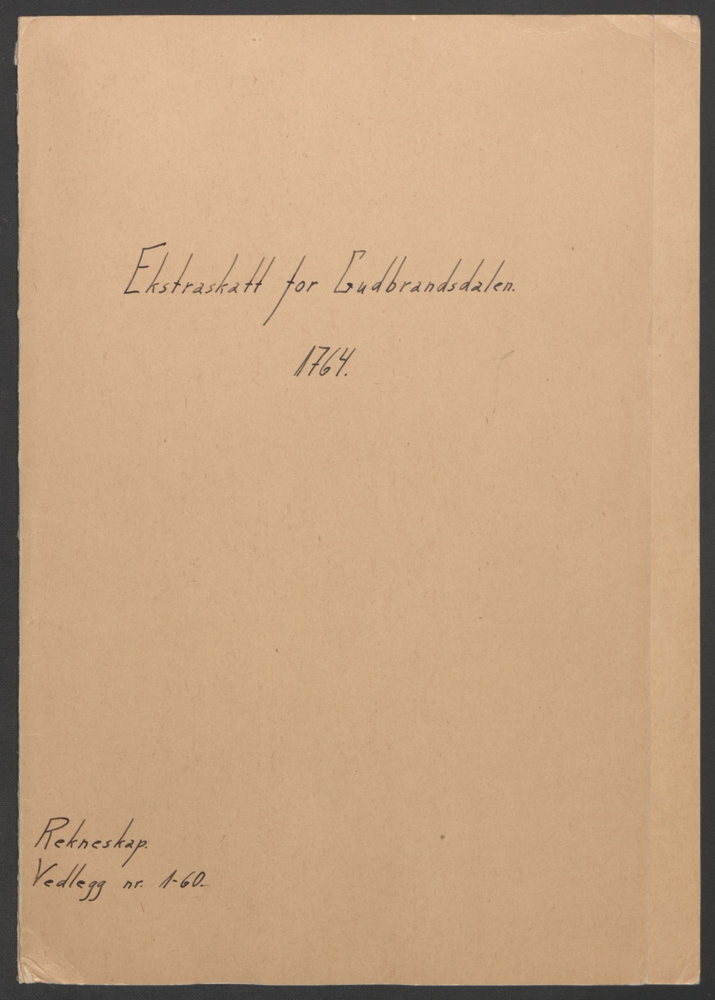 Rentekammeret inntil 1814, Reviderte regnskaper, Fogderegnskap, RA/EA-4092/R17/L1266: Ekstraskatten Gudbrandsdal, 1762-1766, p. 306