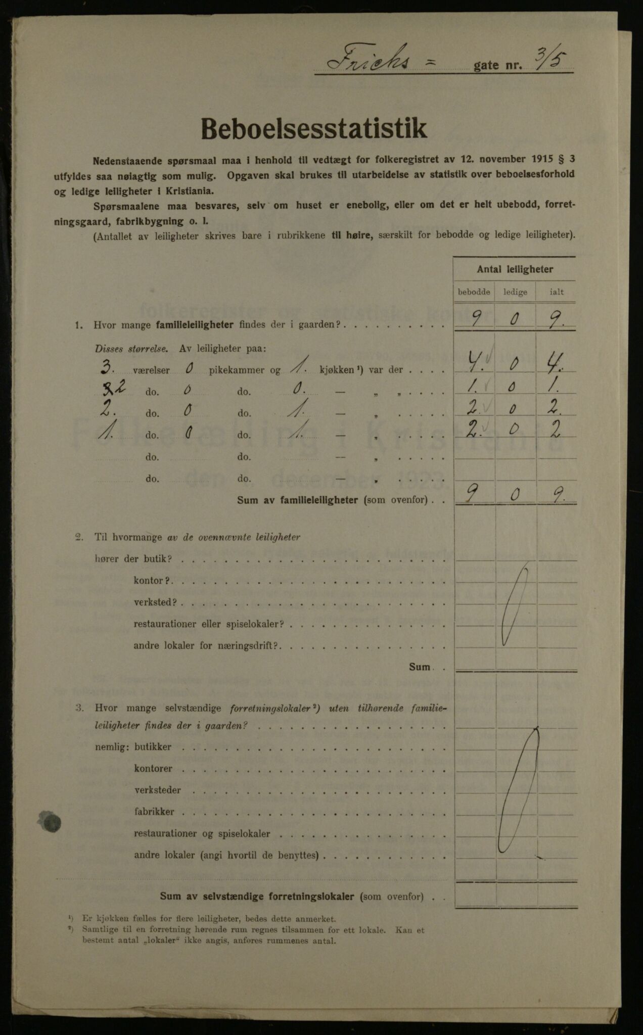 OBA, Municipal Census 1923 for Kristiania, 1923, p. 30135