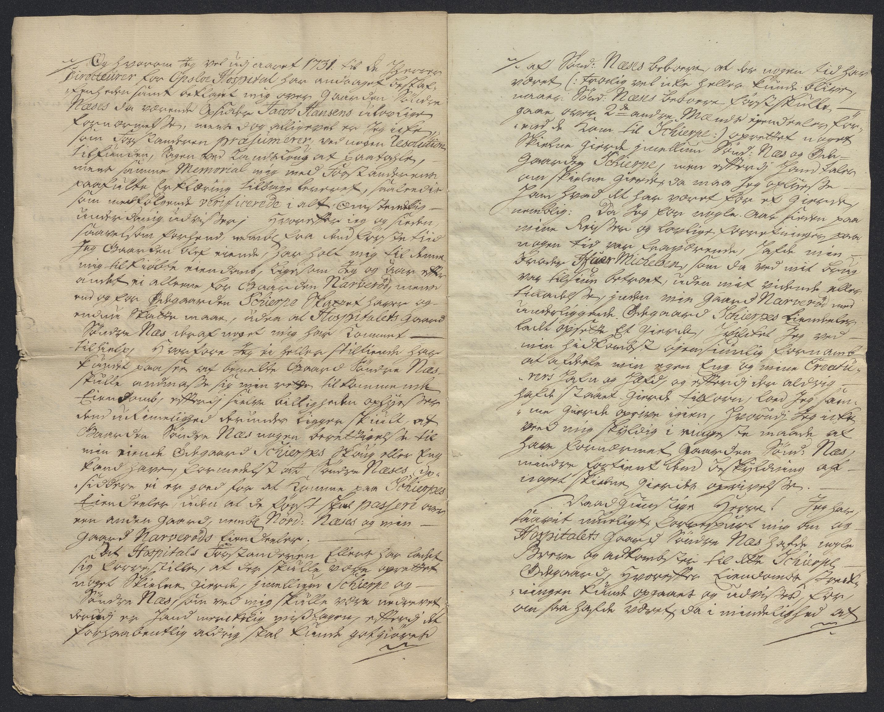 Oslo stiftsdireksjon, AV/SAO-A-11085/K/Kb/L0002/0013: Oslo Hospital / Hospitalsgods, 1690-1735, p. 21