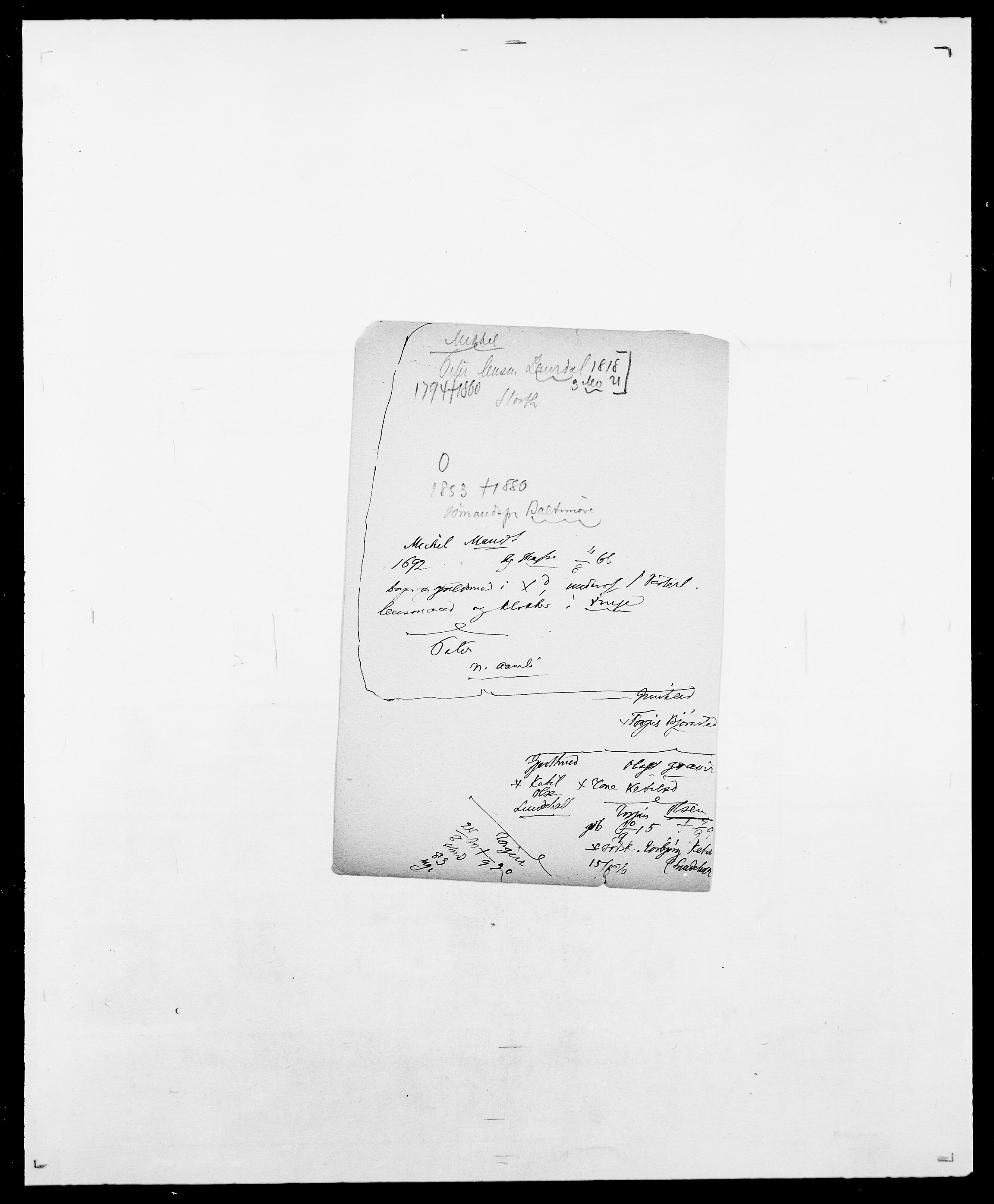 Delgobe, Charles Antoine - samling, AV/SAO-PAO-0038/D/Da/L0025: Løberg - Mazar, p. 287