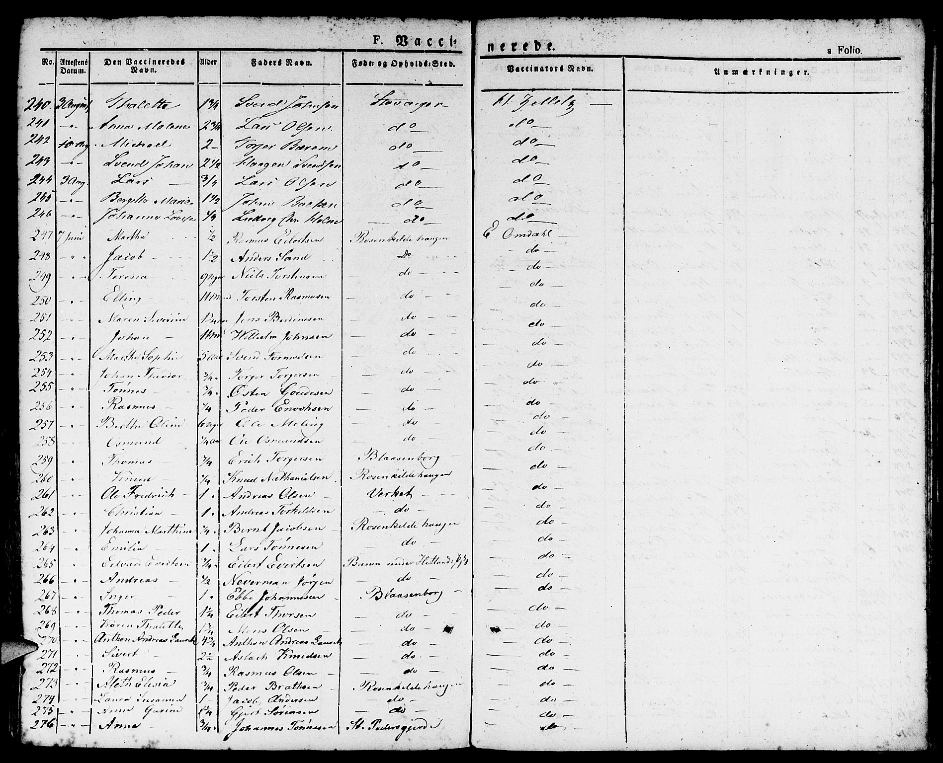 Domkirken sokneprestkontor, AV/SAST-A-101812/001/30/30BA/L0011: Parish register (official) no. A 11, 1832-1856