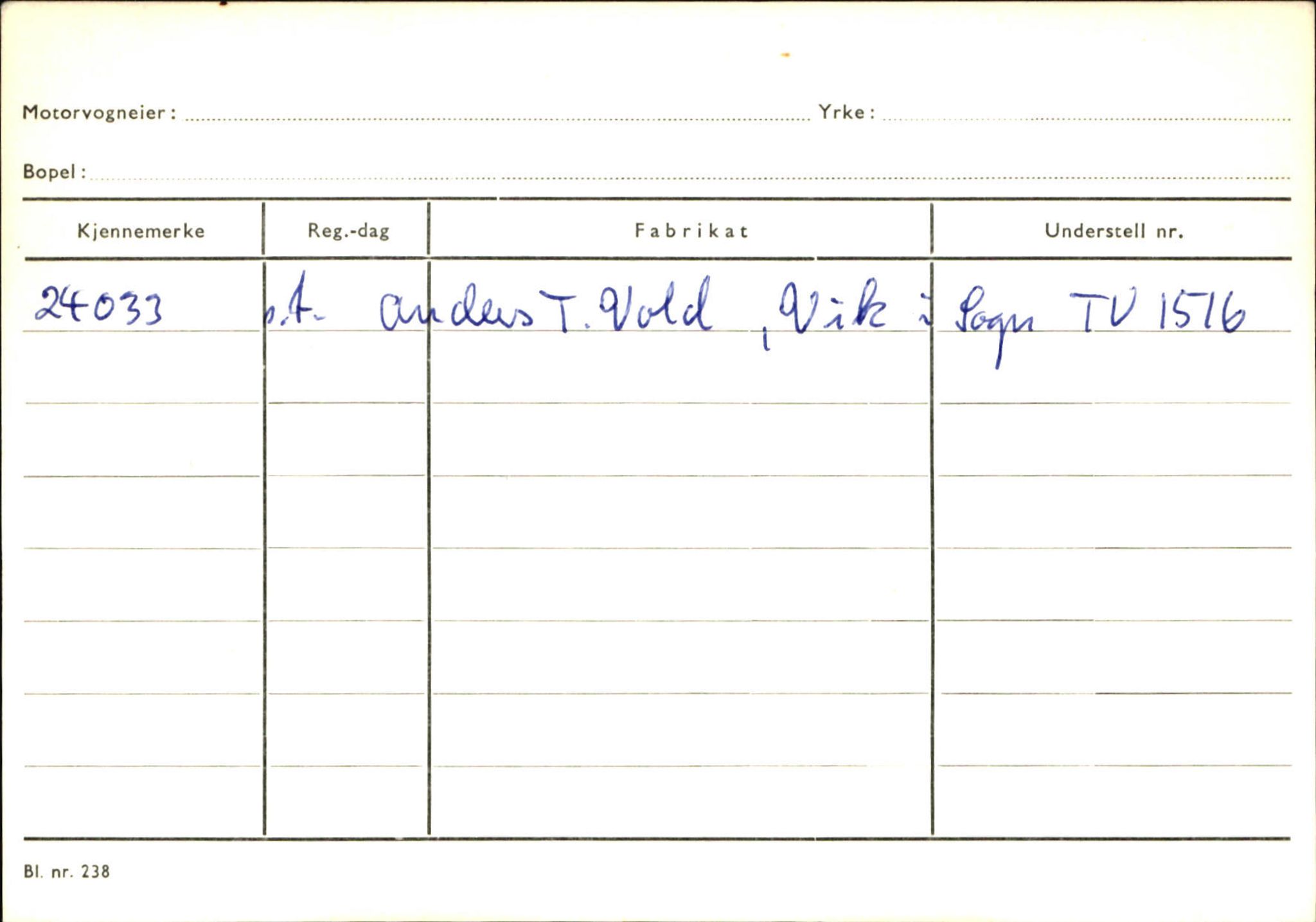 Statens vegvesen, Sogn og Fjordane vegkontor, AV/SAB-A-5301/4/F/L0132: Eigarregister Askvoll A-Å. Balestrand A-Å, 1945-1975, p. 1660