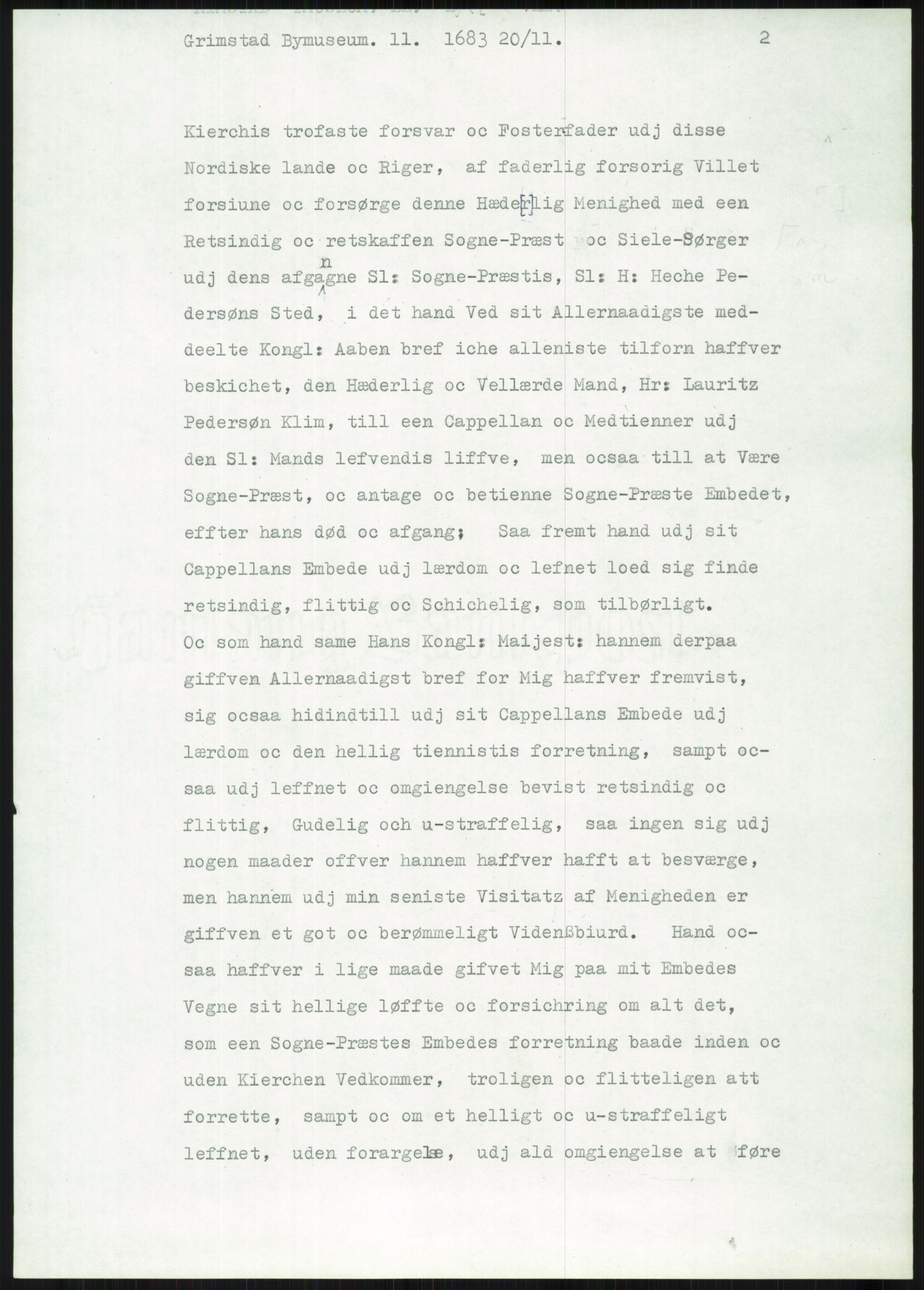 Samlinger til kildeutgivelse, Diplomavskriftsamlingen, AV/RA-EA-4053/H/Ha, p. 2466