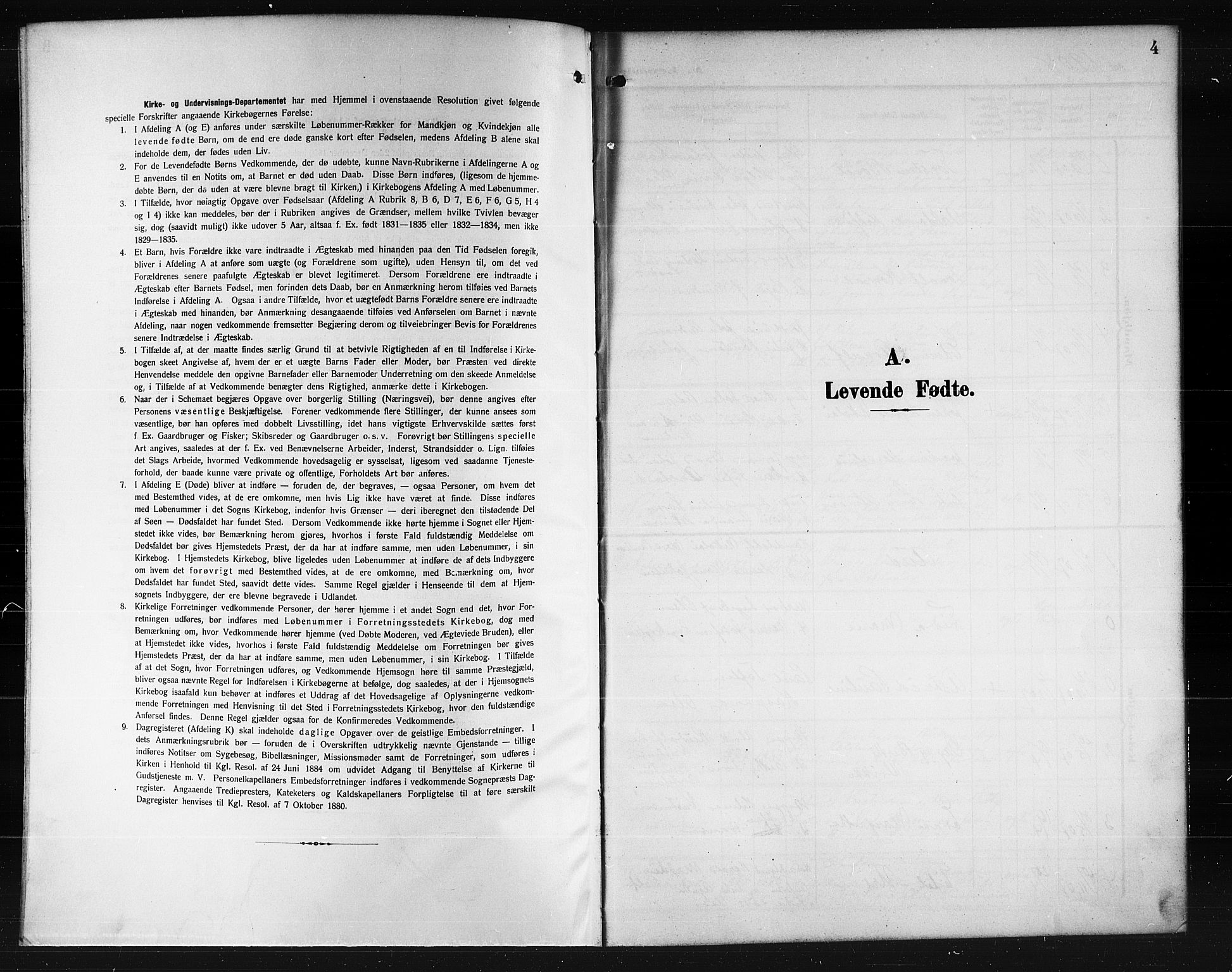Ministerialprotokoller, klokkerbøker og fødselsregistre - Nordland, SAT/A-1459/874/L1079: Parish register (copy) no. 874C08, 1907-1915, p. 4