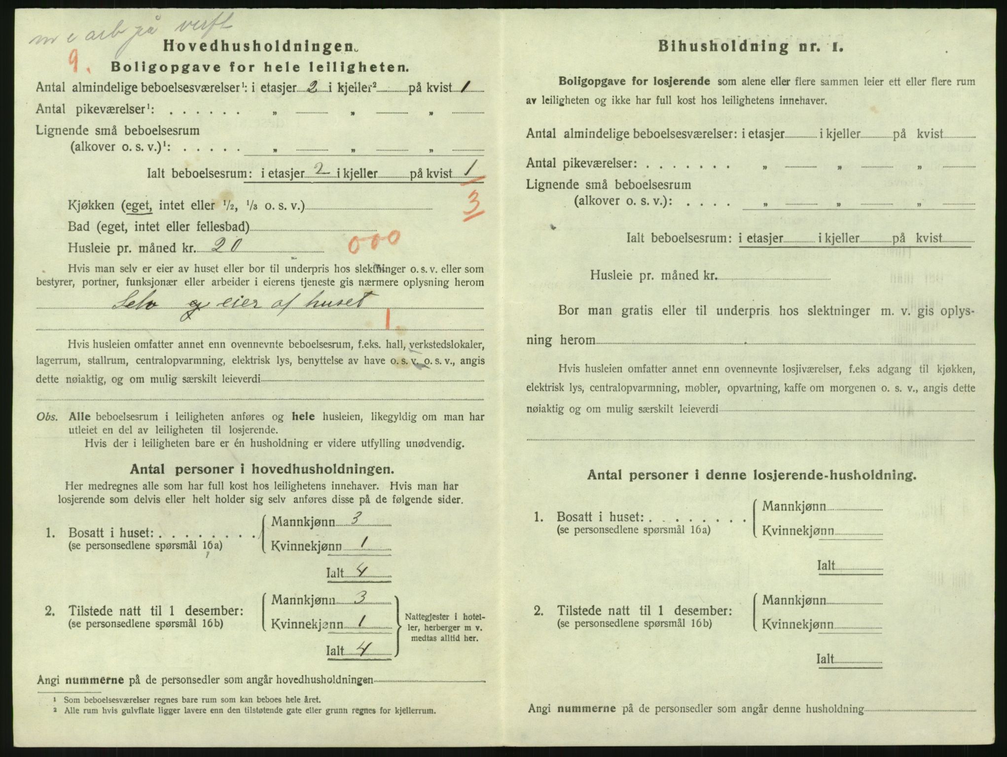 SAK, 1920 census for Grimstad, 1920, p. 1504