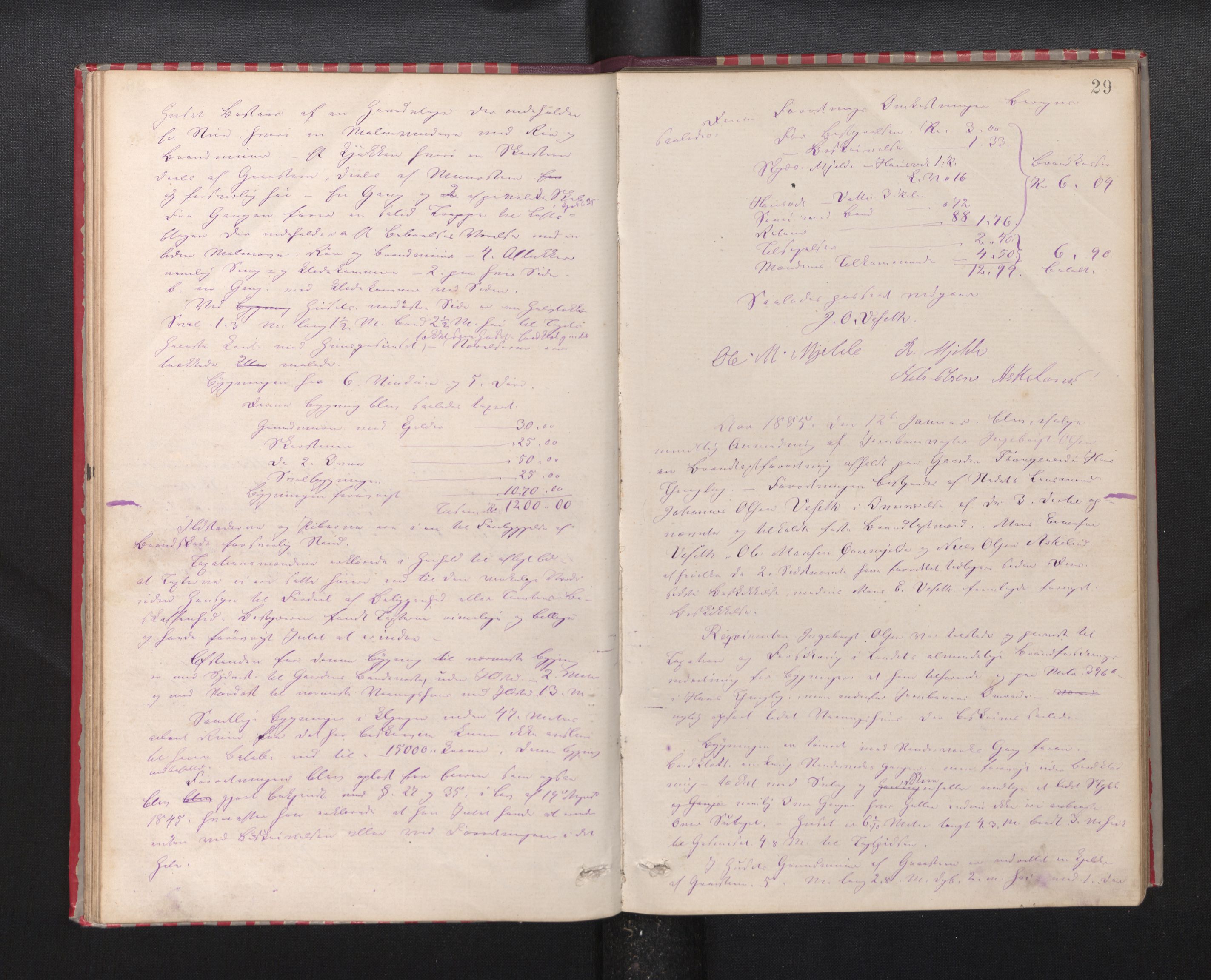 Lensmannen i Haus, SAB/A-32701/0012/L0003: Branntakstprotokoll, 1882-1899, p. 28b-29a