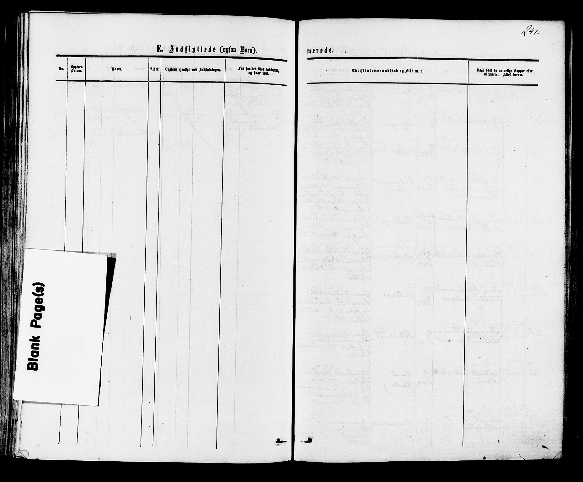 Rollag kirkebøker, AV/SAKO-A-240/F/Fa/L0009: Parish register (official) no. I 9, 1860-1874, p. 241