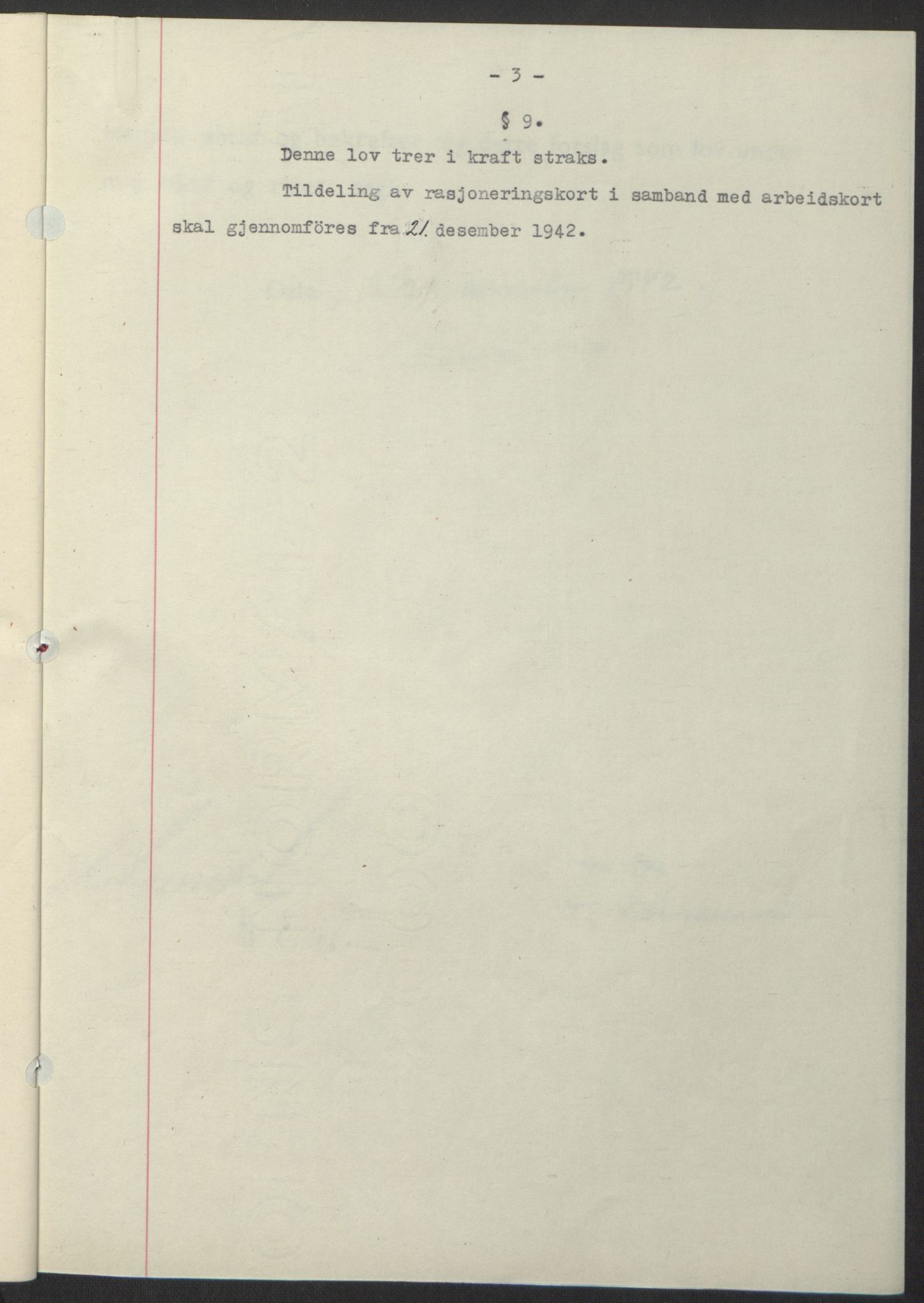 NS-administrasjonen 1940-1945 (Statsrådsekretariatet, de kommisariske statsråder mm), AV/RA-S-4279/D/Db/L0098: Lover II, 1942, p. 540