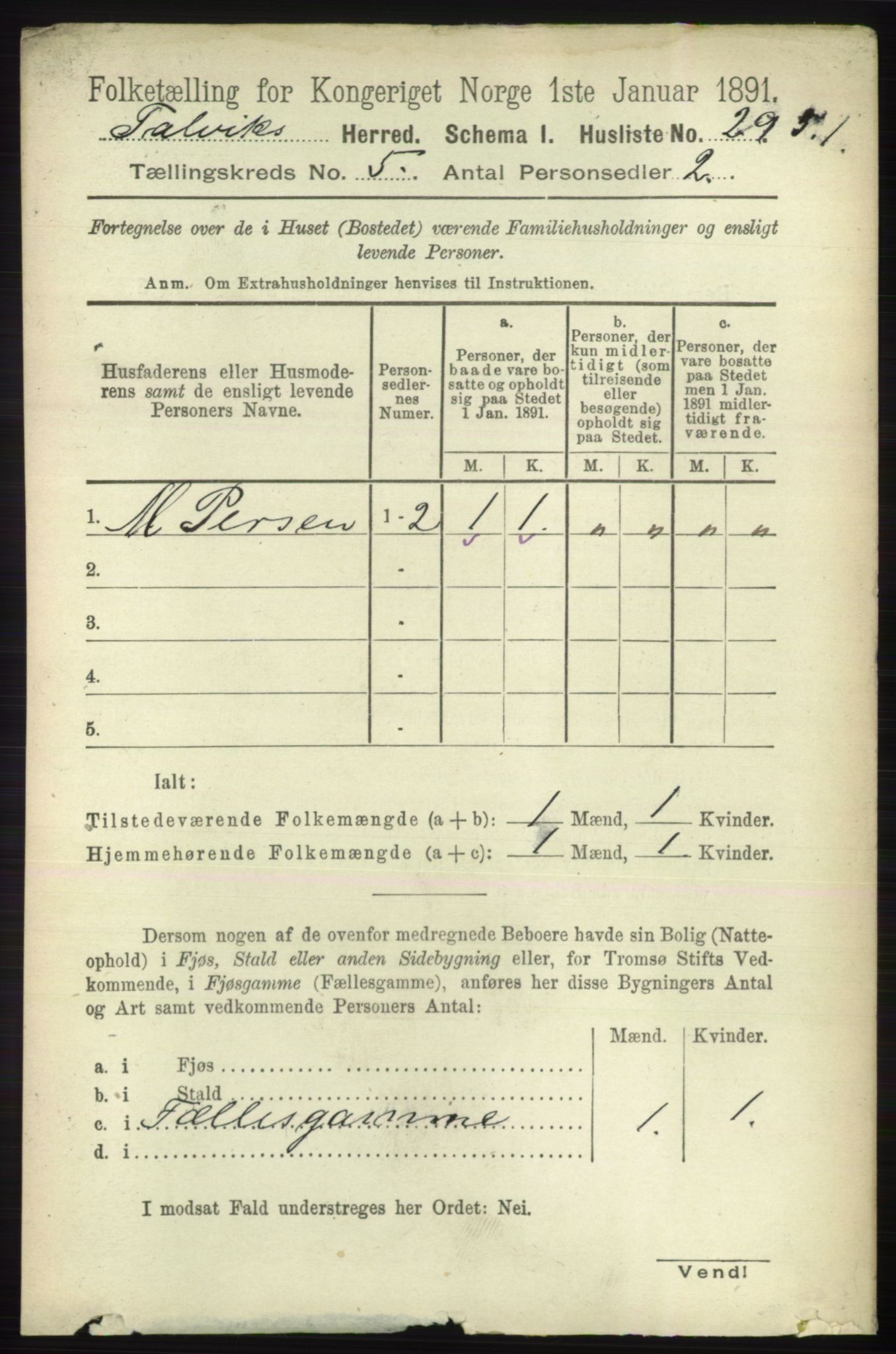 RA, 1891 census for 2013 Talvik, 1891, p. 1337