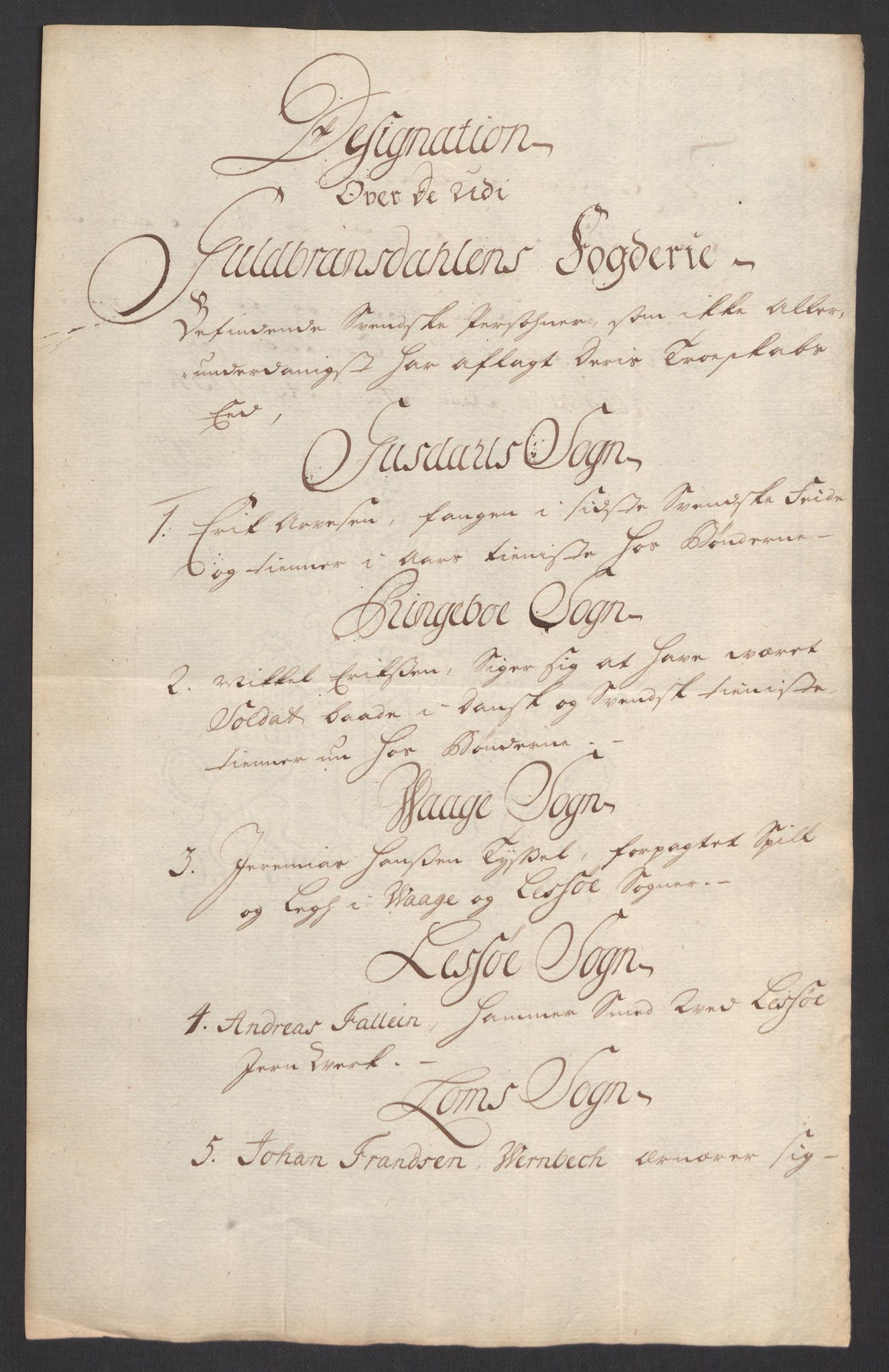 Kristiania stiftamt, SAO/A-10386/G/Gc/L0002: Utlendinger i Akershus stift, 1734-1735, p. 2