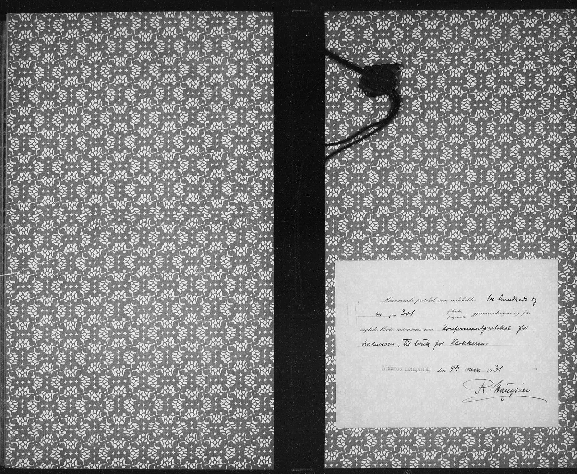 Ministerialprotokoller, klokkerbøker og fødselsregistre - Sør-Trøndelag, SAT/A-1456/605/L0262: Parish register (copy) no. 605C09, 1930-1933