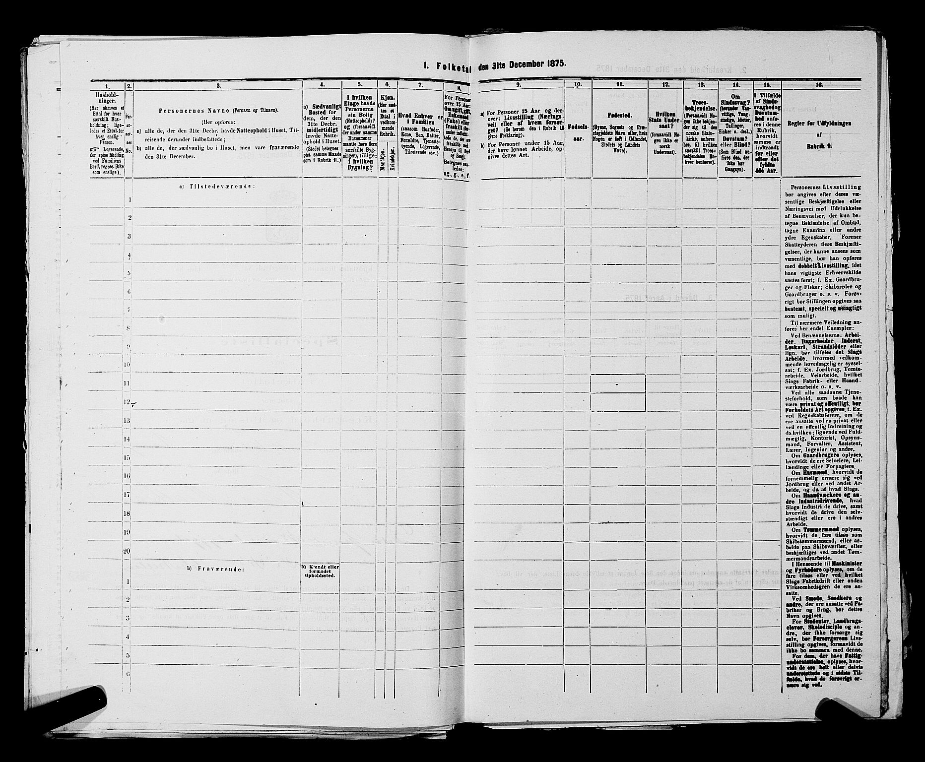 SAKO, 1875 census for 0602 Drammen, 1875, p. 3670