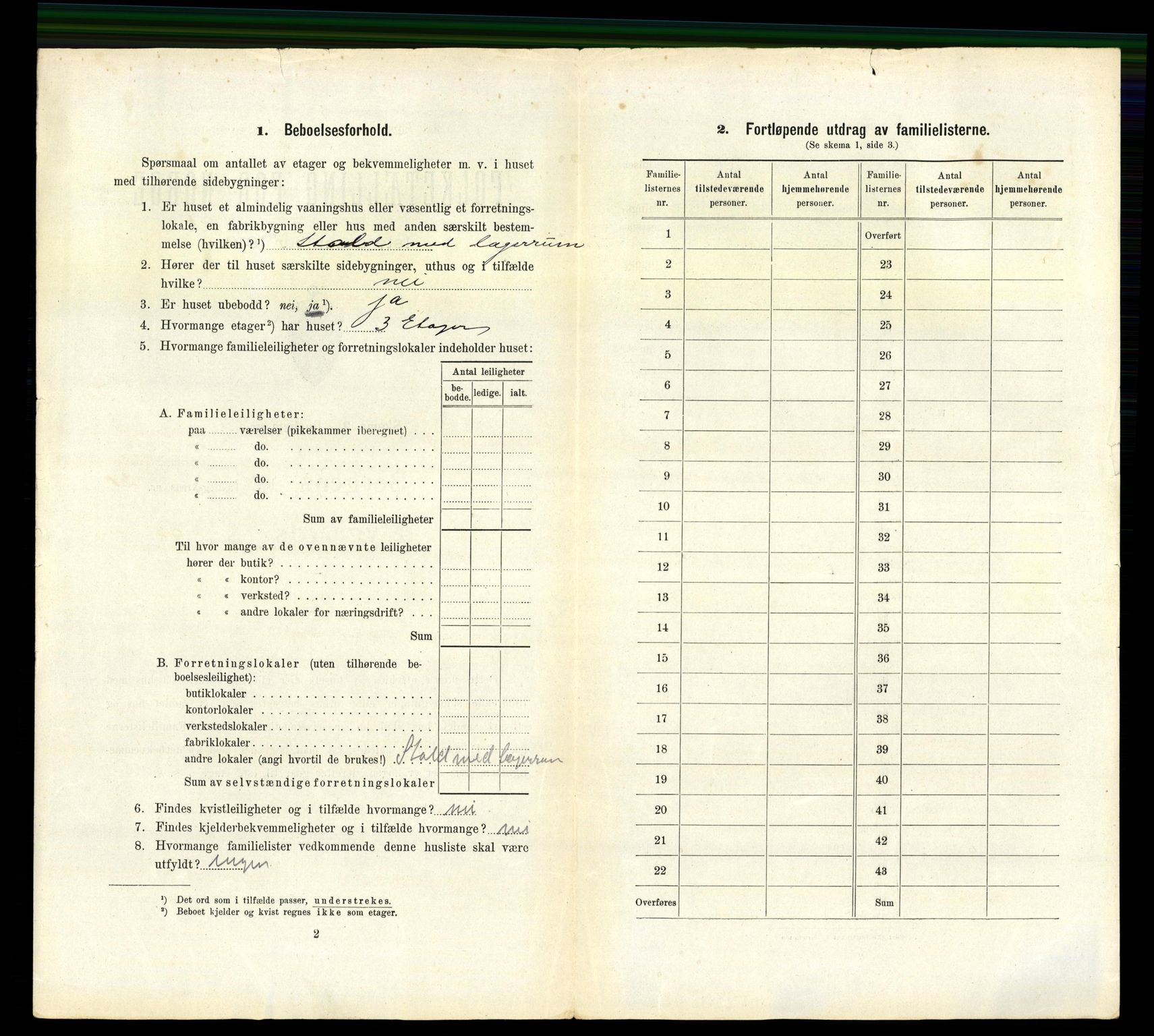 RA, 1910 census for Bergen, 1910, p. 7102