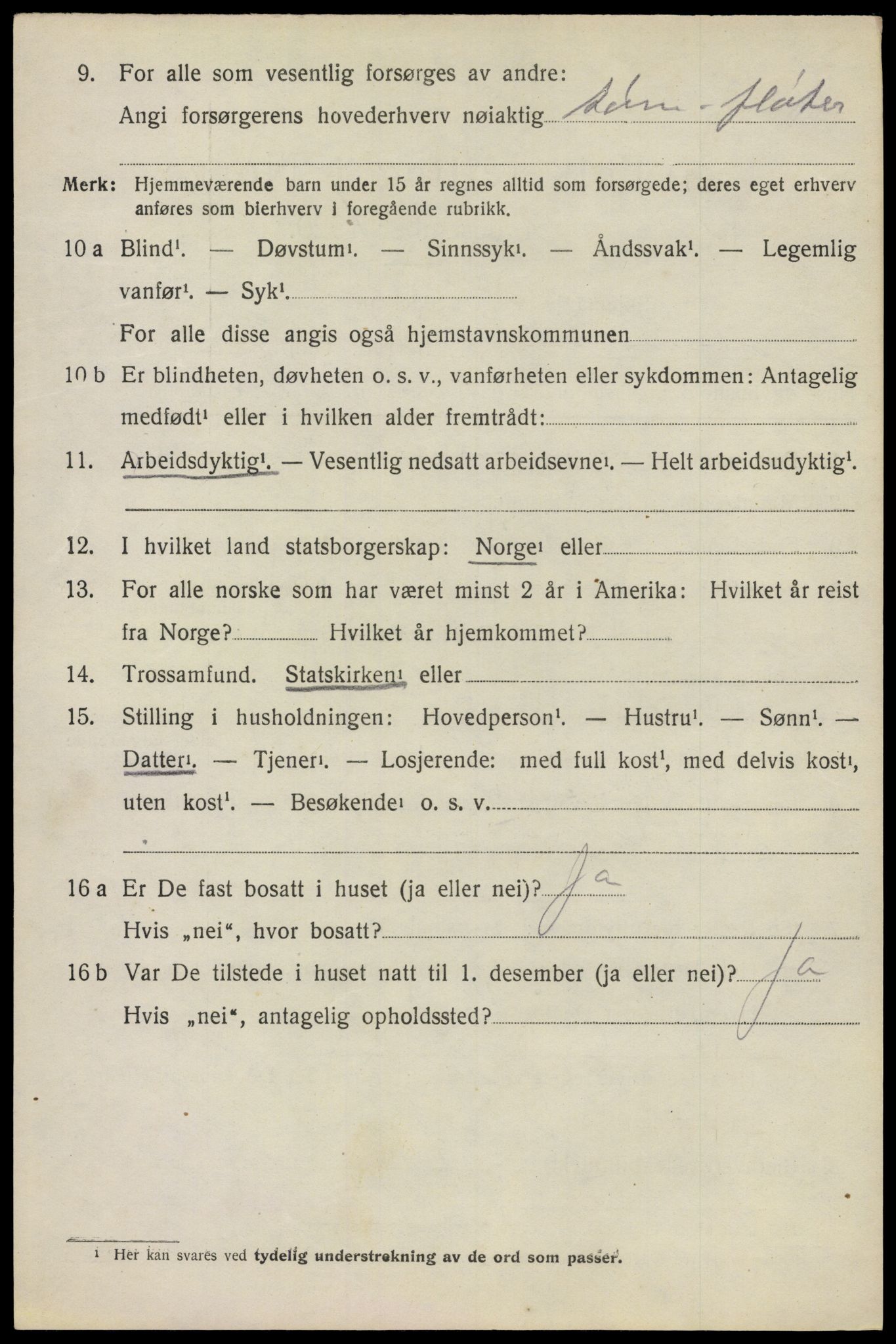 SAO, 1920 census for Høland, 1920, p. 12532