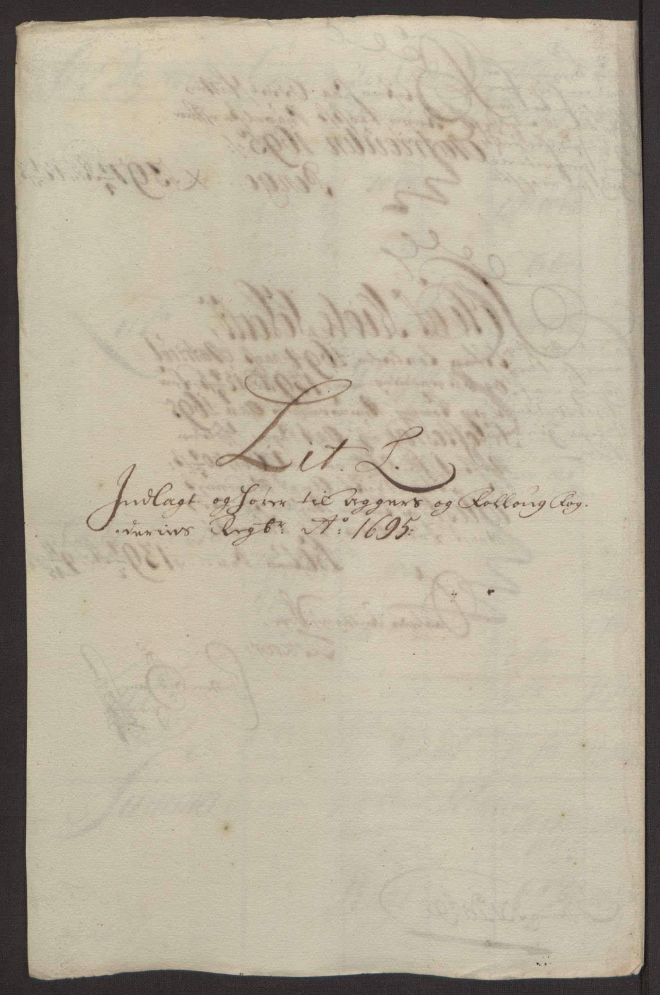 Rentekammeret inntil 1814, Reviderte regnskaper, Fogderegnskap, AV/RA-EA-4092/R10/L0439: Fogderegnskap Aker og Follo, 1695, p. 167