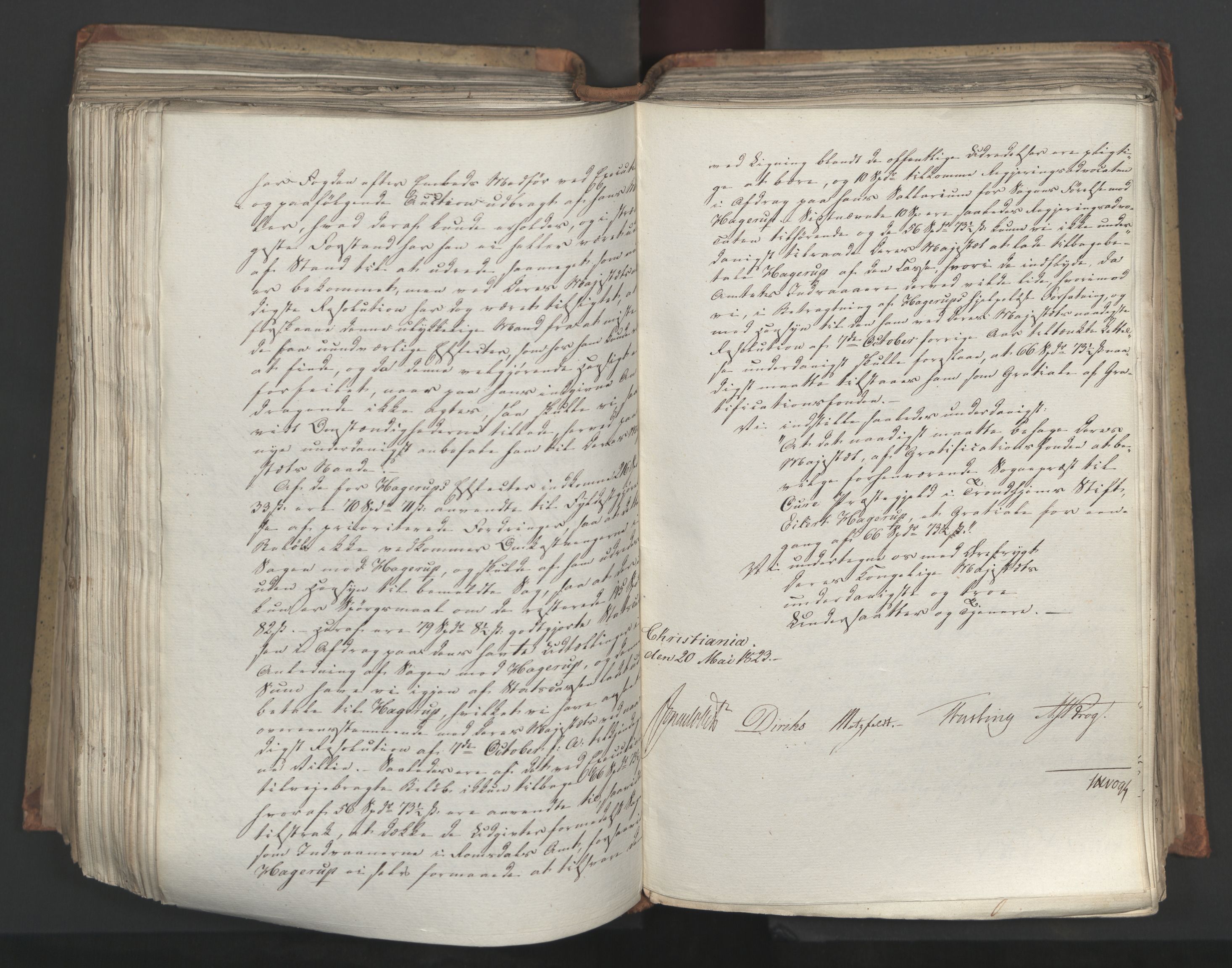 Statsrådsavdelingen i Stockholm, AV/RA-S-1003/D/Da/L0034: Regjeringsinnstillinger nr. 275-540, 1823, p. 393