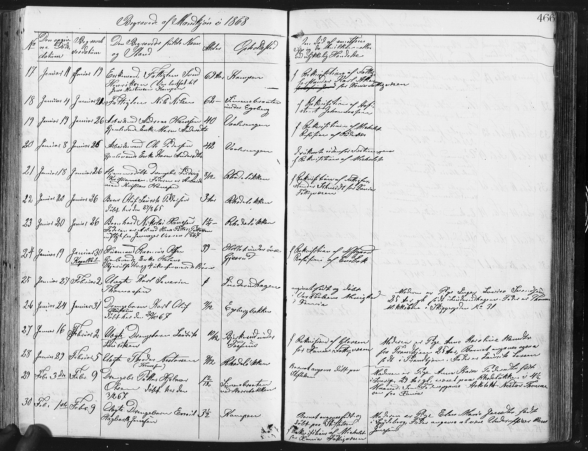 Østre Aker prestekontor Kirkebøker, SAO/A-10840/G/Ga/L0003: Parish register (copy) no. I 3, 1868-1913, p. 466
